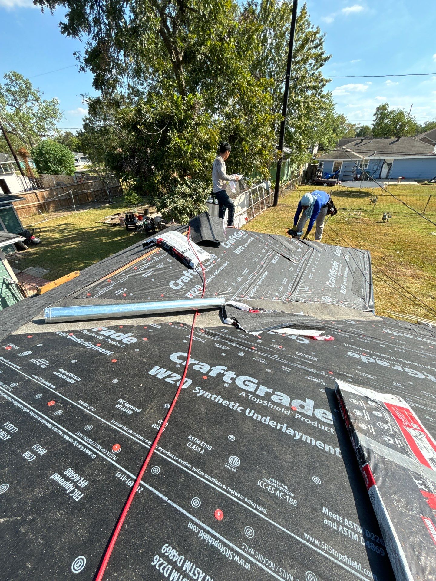 Residential Roofing Installation using Owen's Corning Duration (Lifetime) Shingles by Roof Repair Company