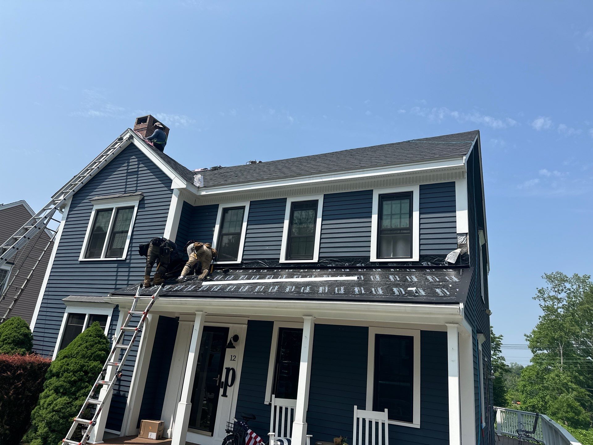 Roof Replacement in Amesbury, MA by Mighty Dog Roofing of Greater Middlesex County