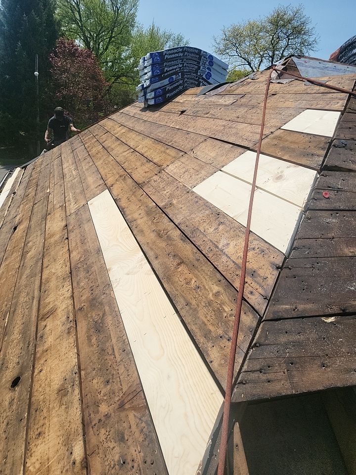 ATLAS PINNACLE COLOR: COPPER CANYON DRIP EDGE: ROYAL BROWN by Eagle Eye Roofing