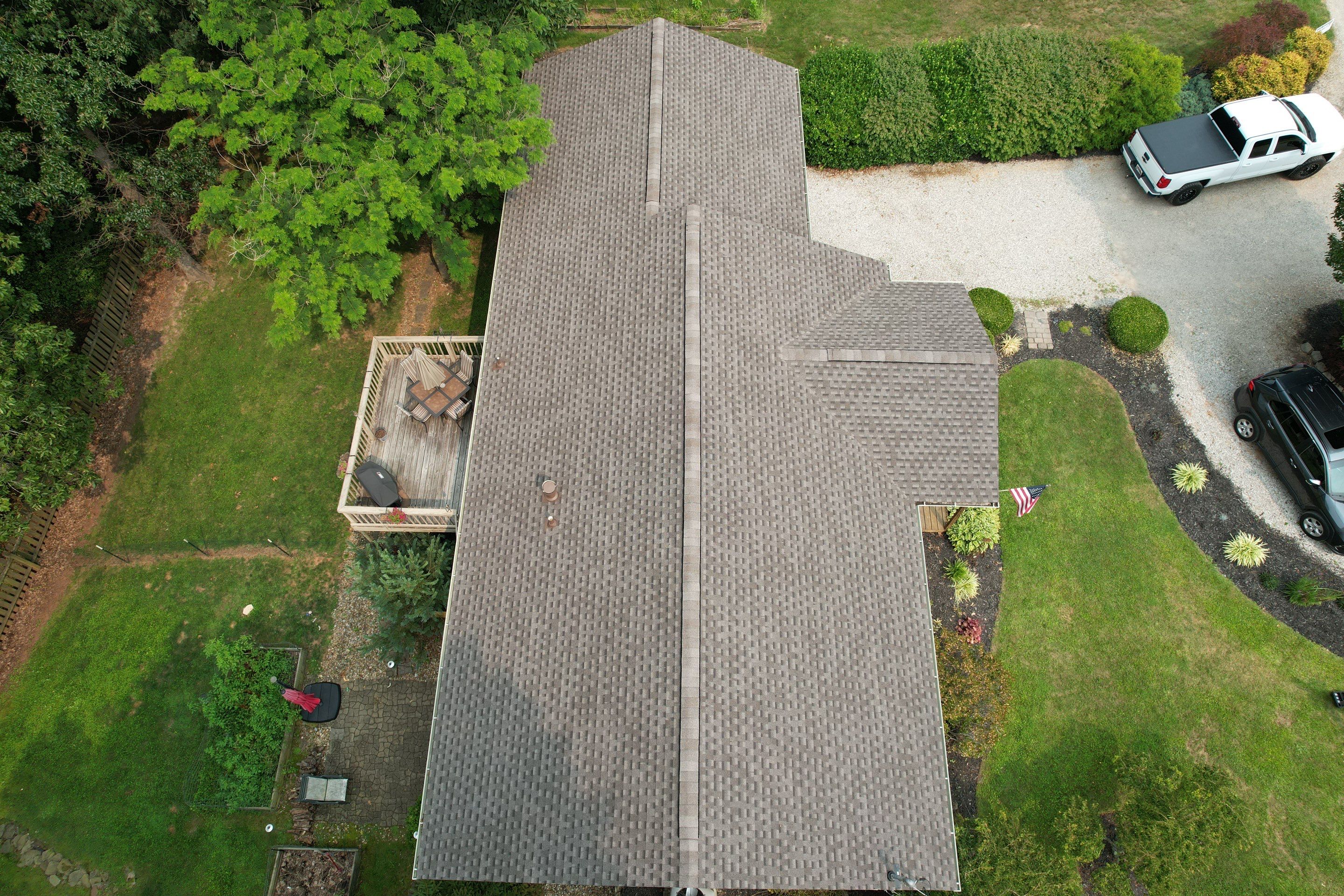 Residential Roofing Installation using GAF Timberline HDZ by Rainstoppers Roofing
