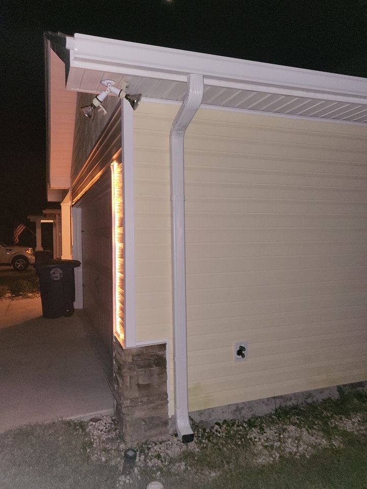 Gutter Installation using K-Style Gutters by Gutter Professors