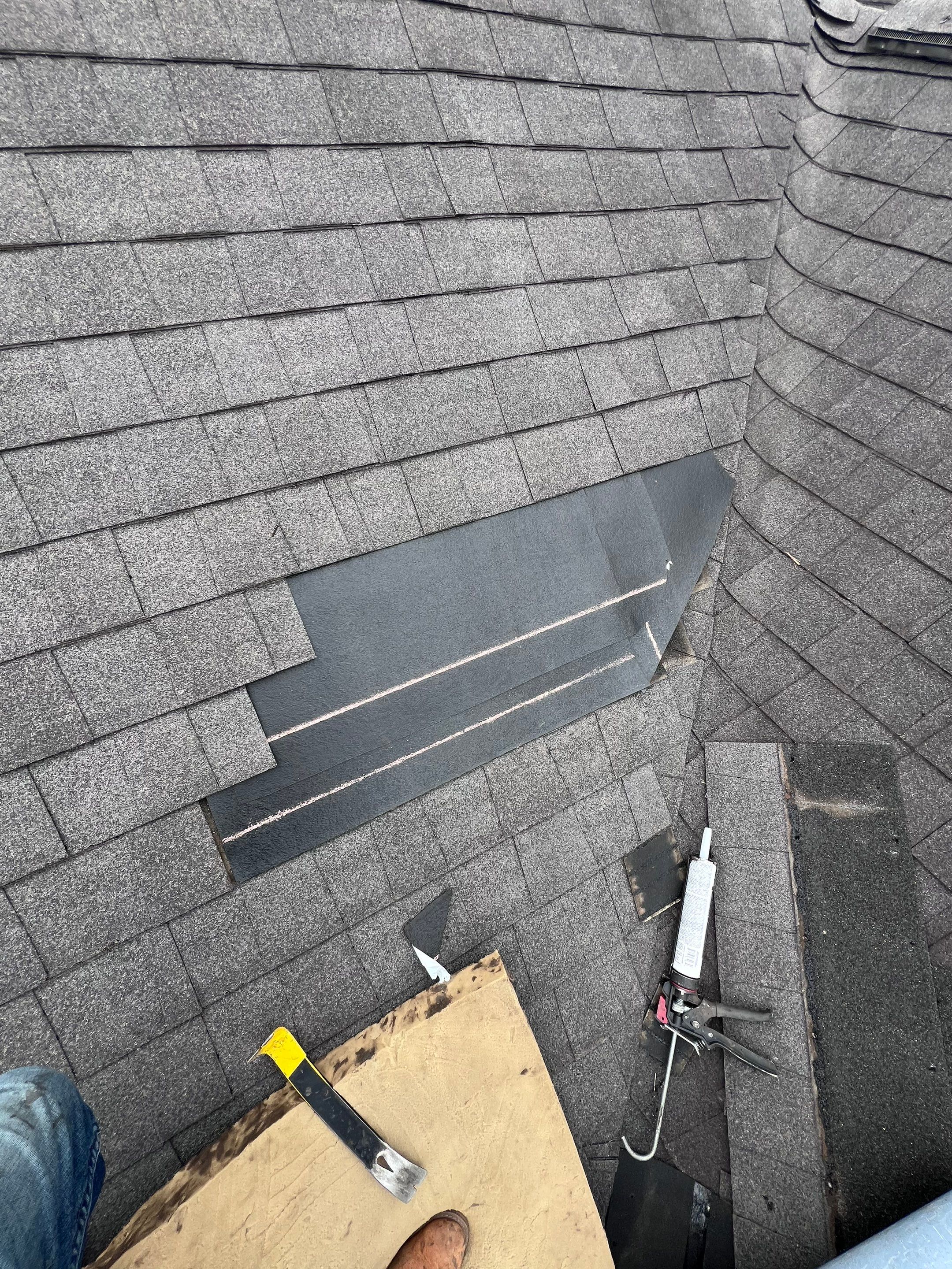 Residential Roofing Repair using Owen's Corning Duration (Lifetime) Shingles by Roof Repair Company