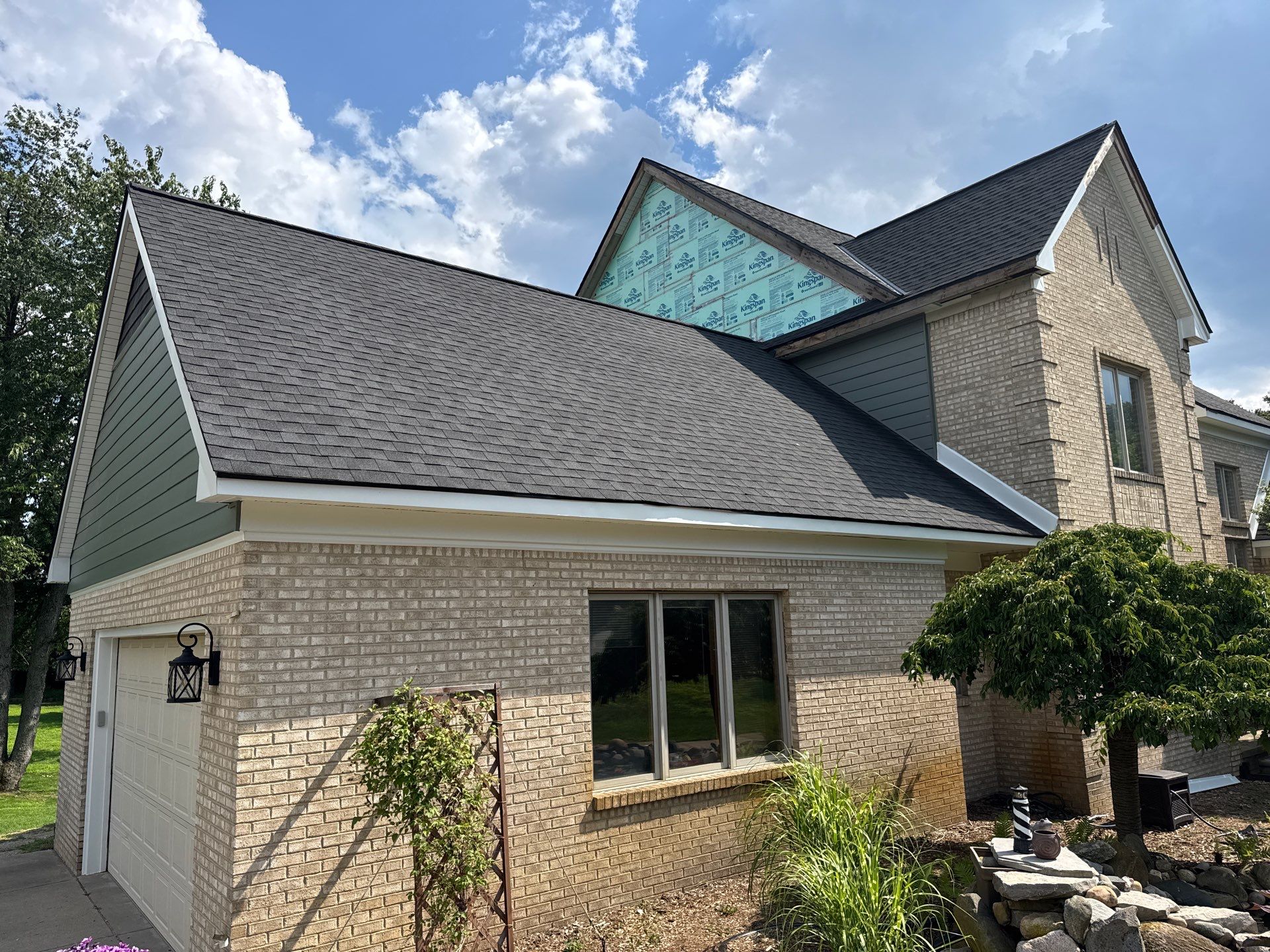 Siding Replacement using Alside Mountain Fern by 180 Contractors