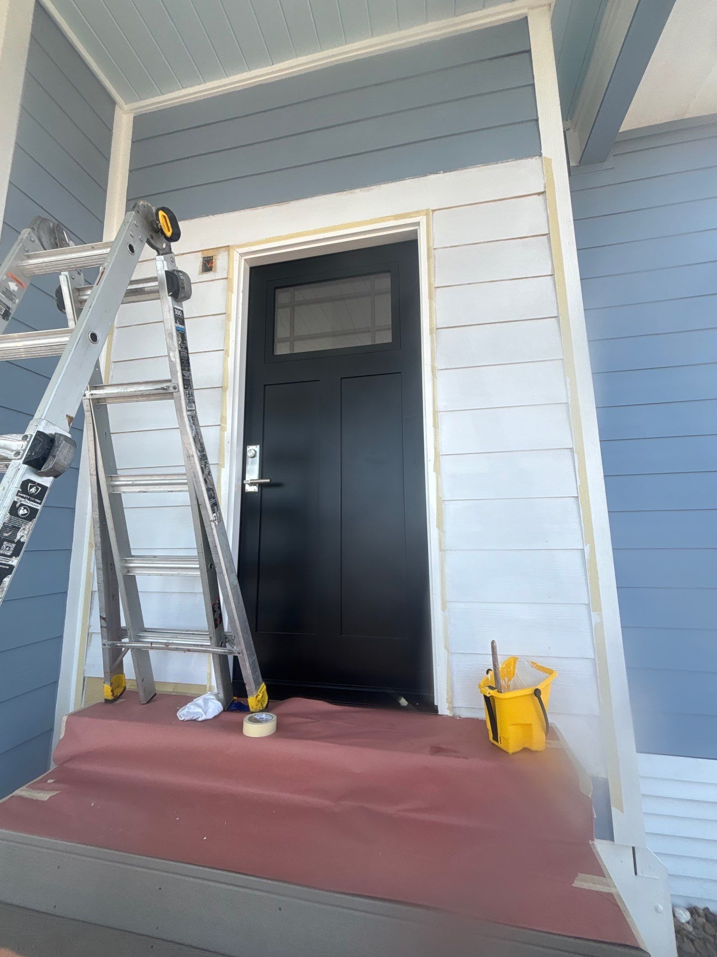 Portland Shore Porch Build and Custom Doors by Bayfront Roofing and Construction
