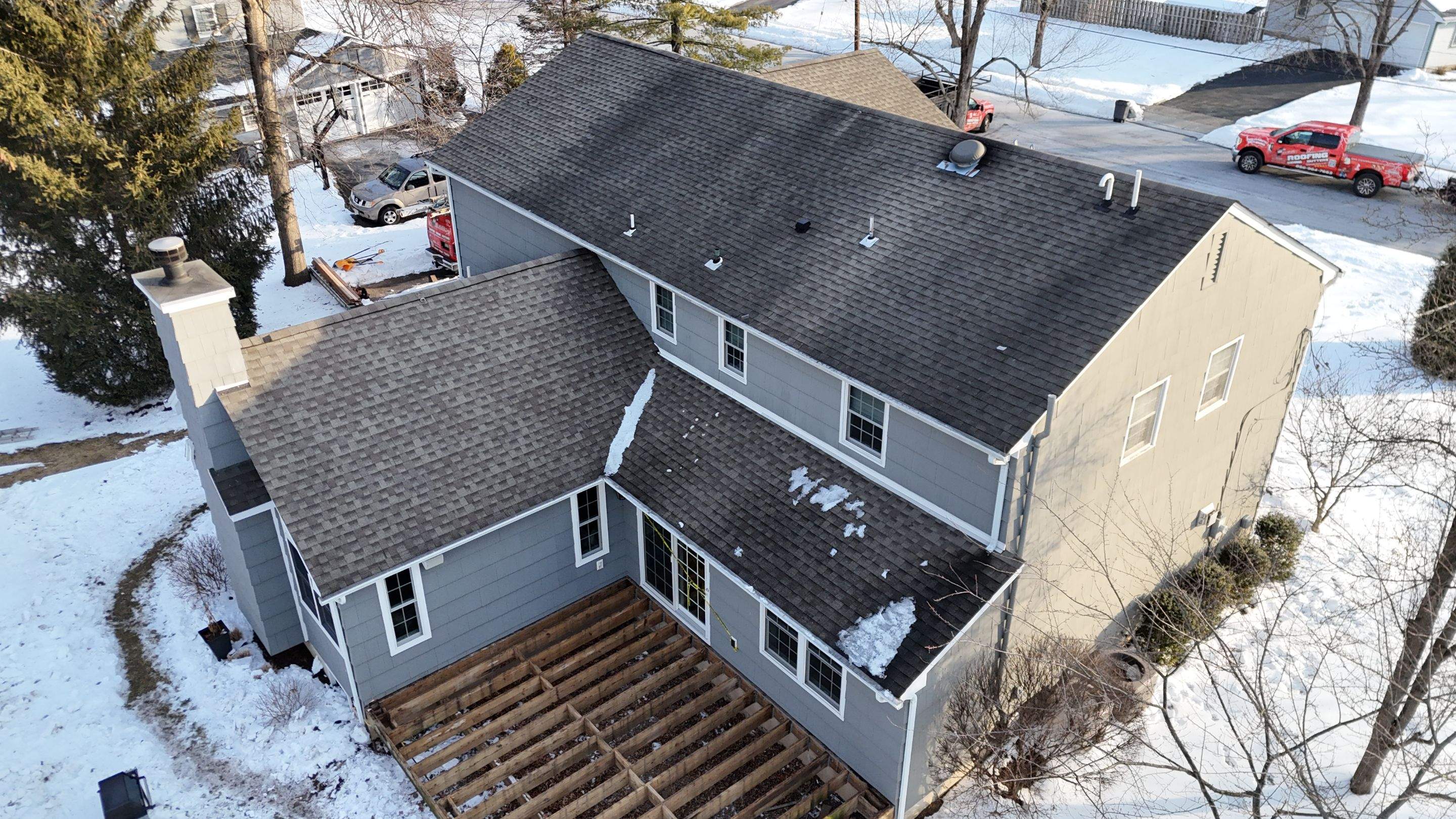 Roof Project in Florham Park, NJ. by All State Home Improvement Inc.