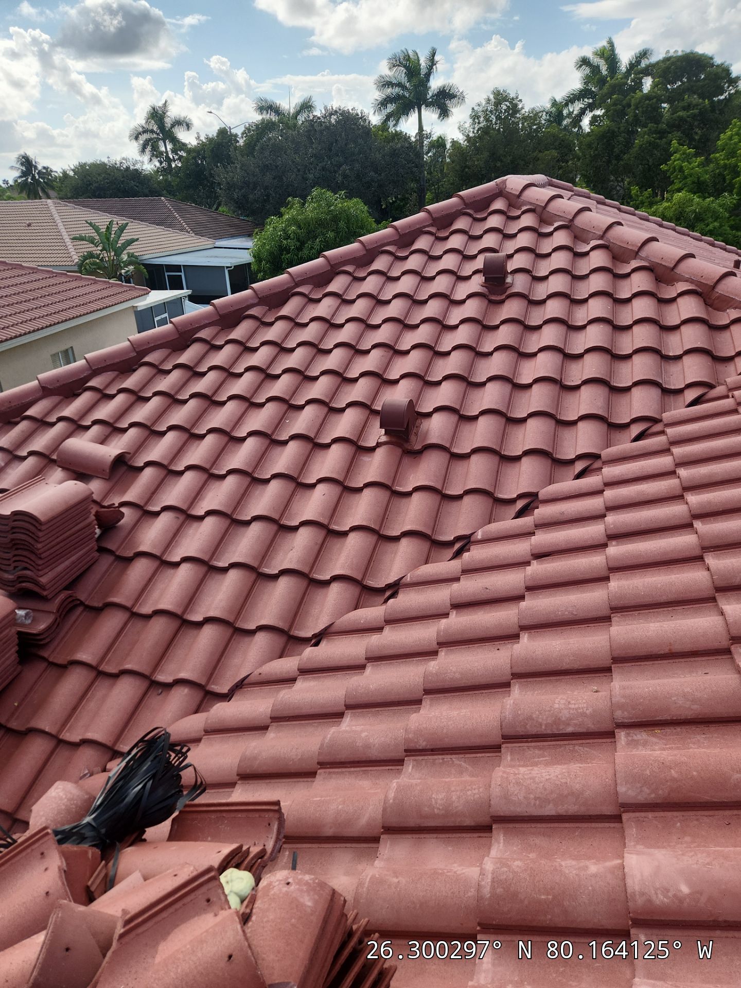 Residential Roofing Installation using Eagle Roofing Tile by BLUES BROTHERS ROOFING