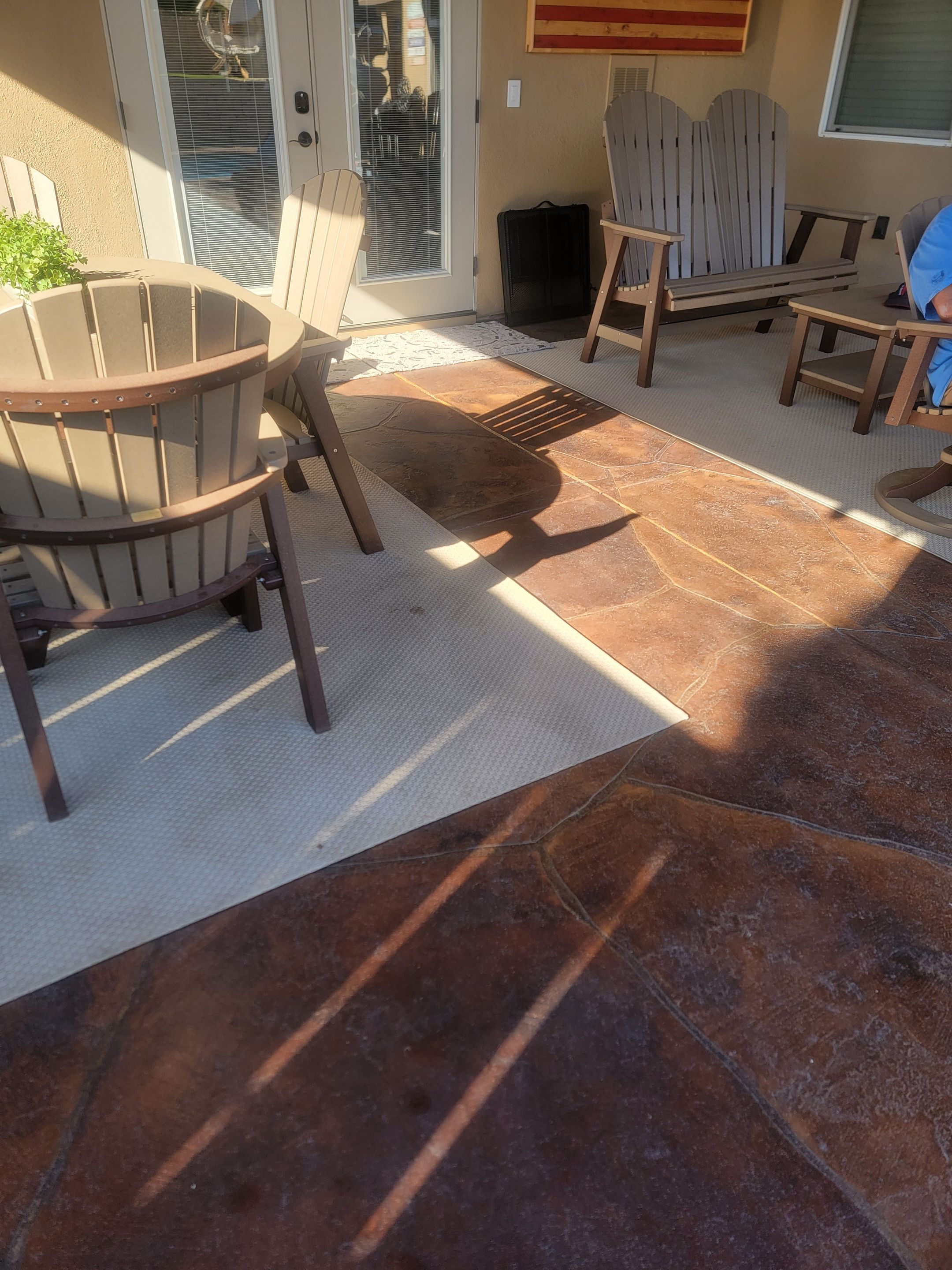 Quartz 2 tone Pool deck by Matt Gifford Painting LLC