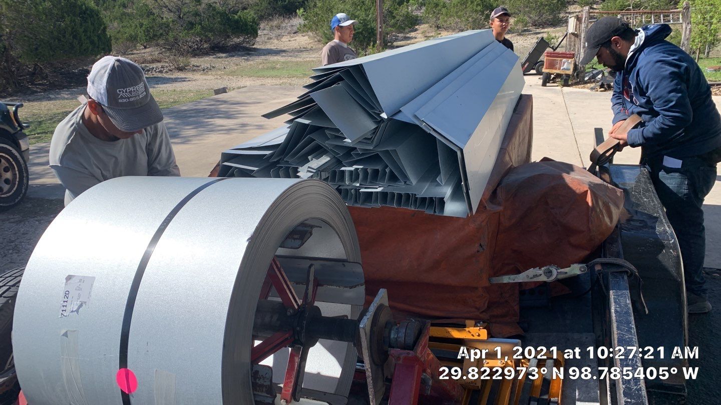 Residential Metal Roof Installation using McElroy Metal by Premier Roofing and Contracting