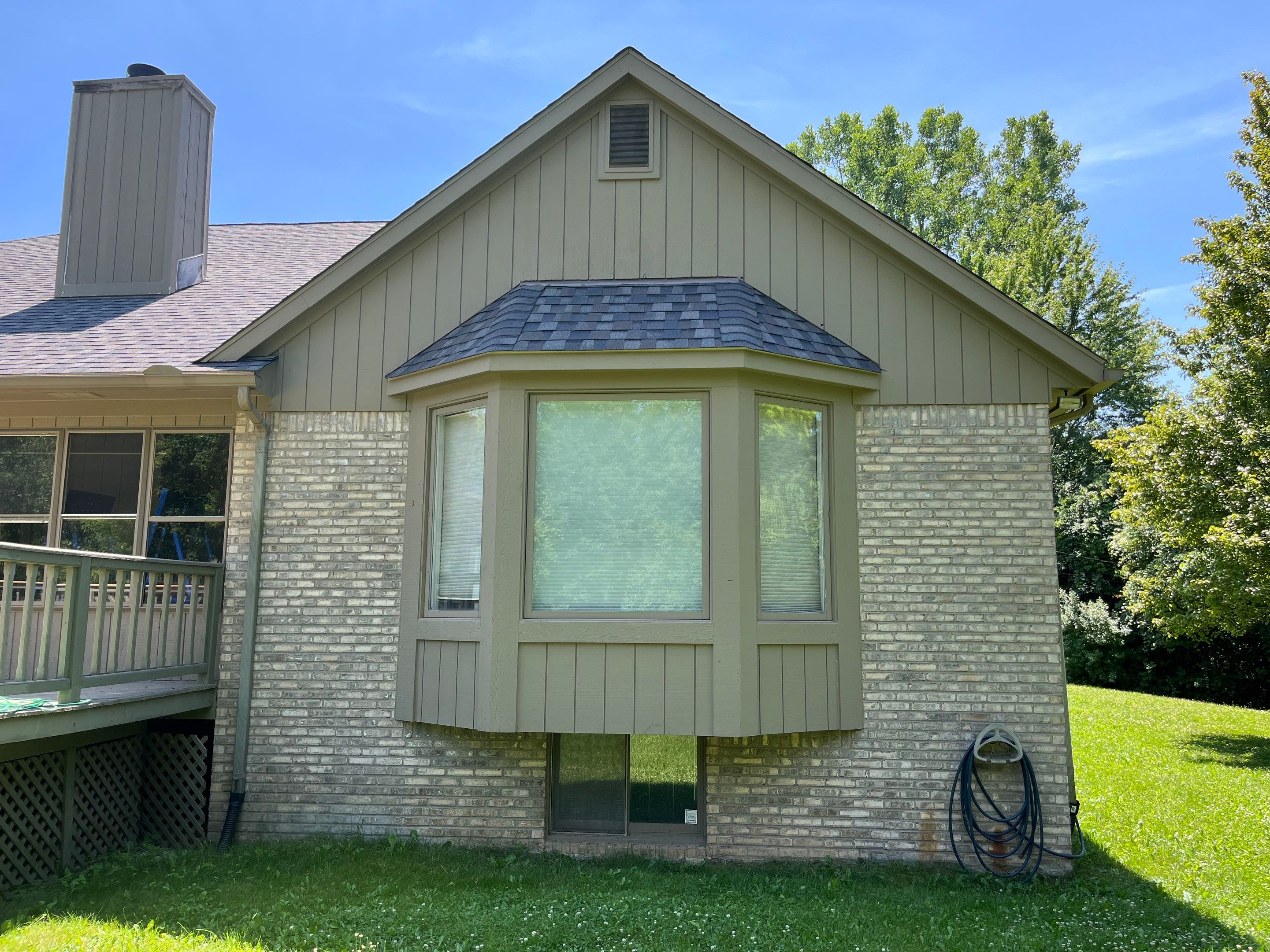 Siding Replacement using Alside Charter Oak D4.5" Laguna Blue by 180 Contractors