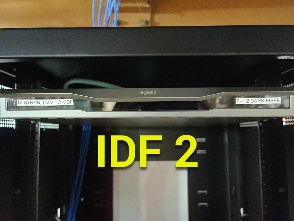 Structure Cable Installation using Cat 6 Cabling & Fiber  by Firmament Solutions