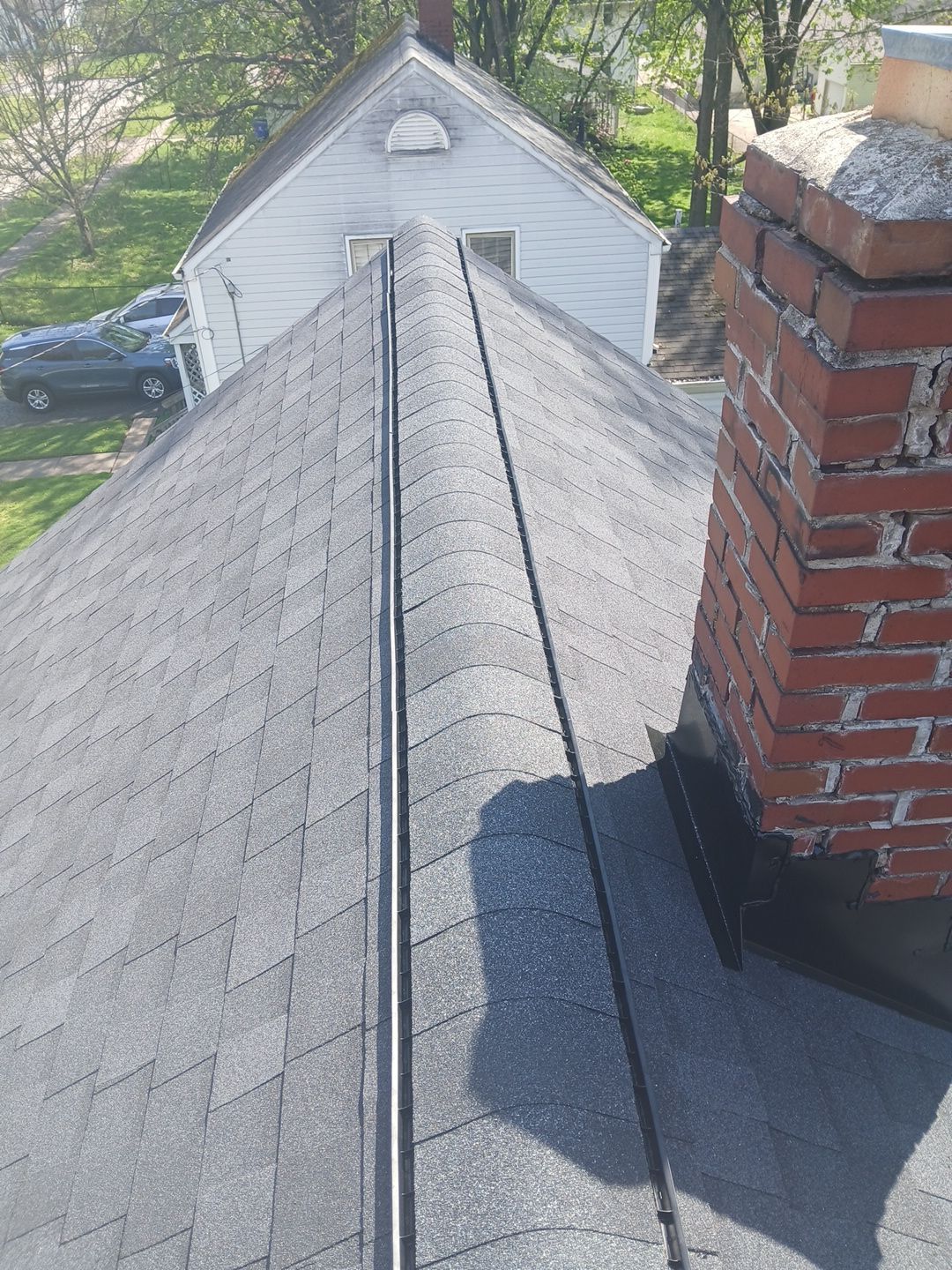 Abby D: Atlas Pinnacle, Color, Black Shadow, Drip Edge, Black by Eagle Eye Roofing