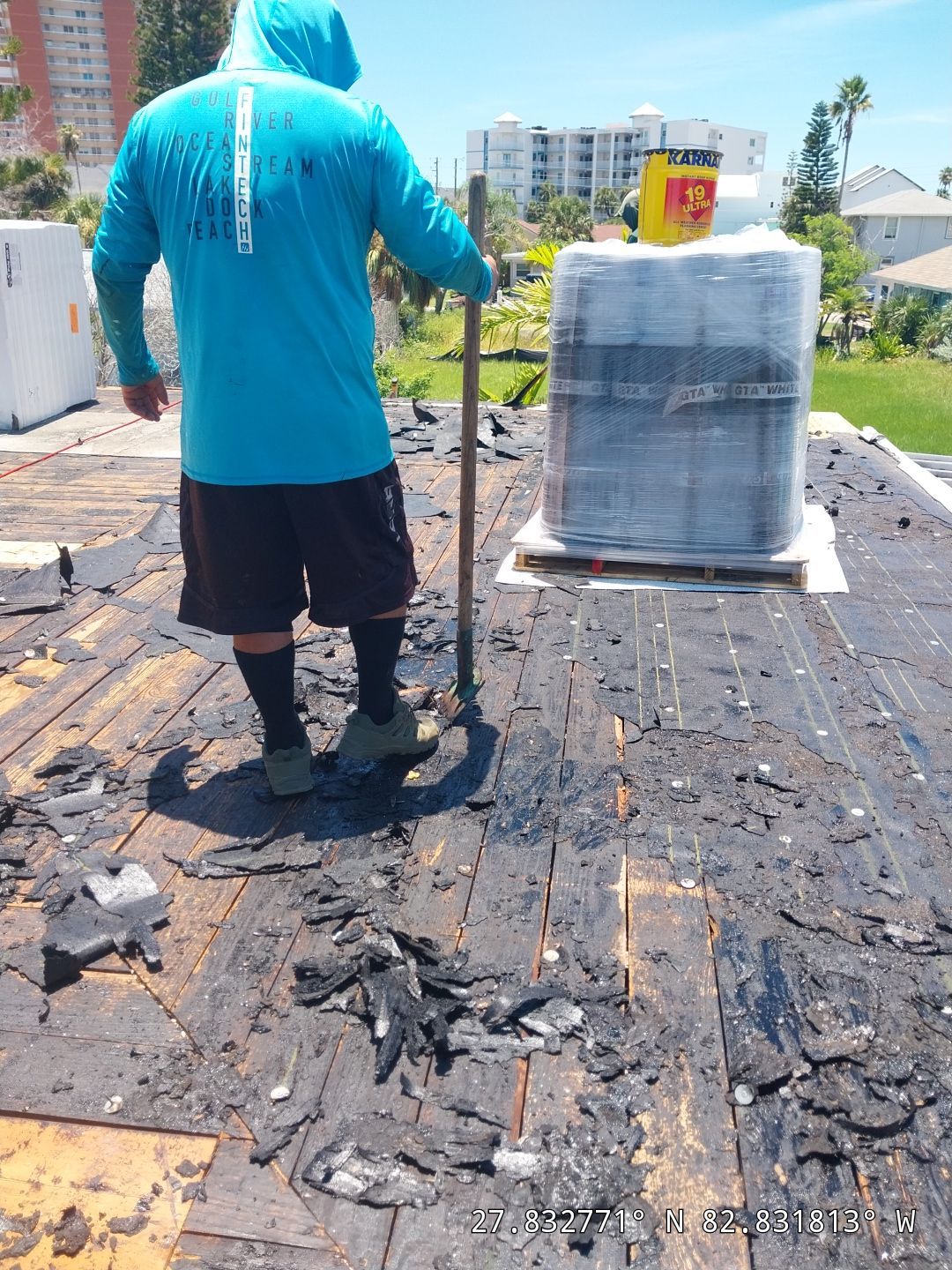 Project in Redington Shores 33708 by Mitchell Roofing Company LLC 