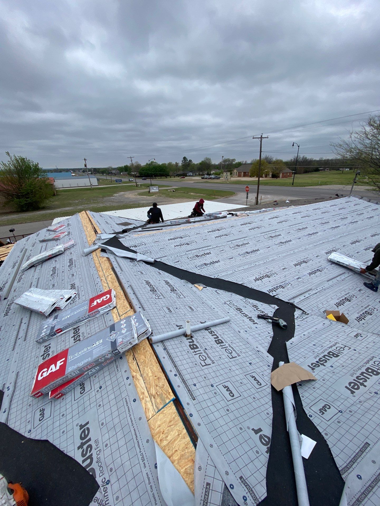 GAF Class 4 Impact Resistant Shingle Roof Replacement in Davis, OK by BANA Roofing and Solar Supply