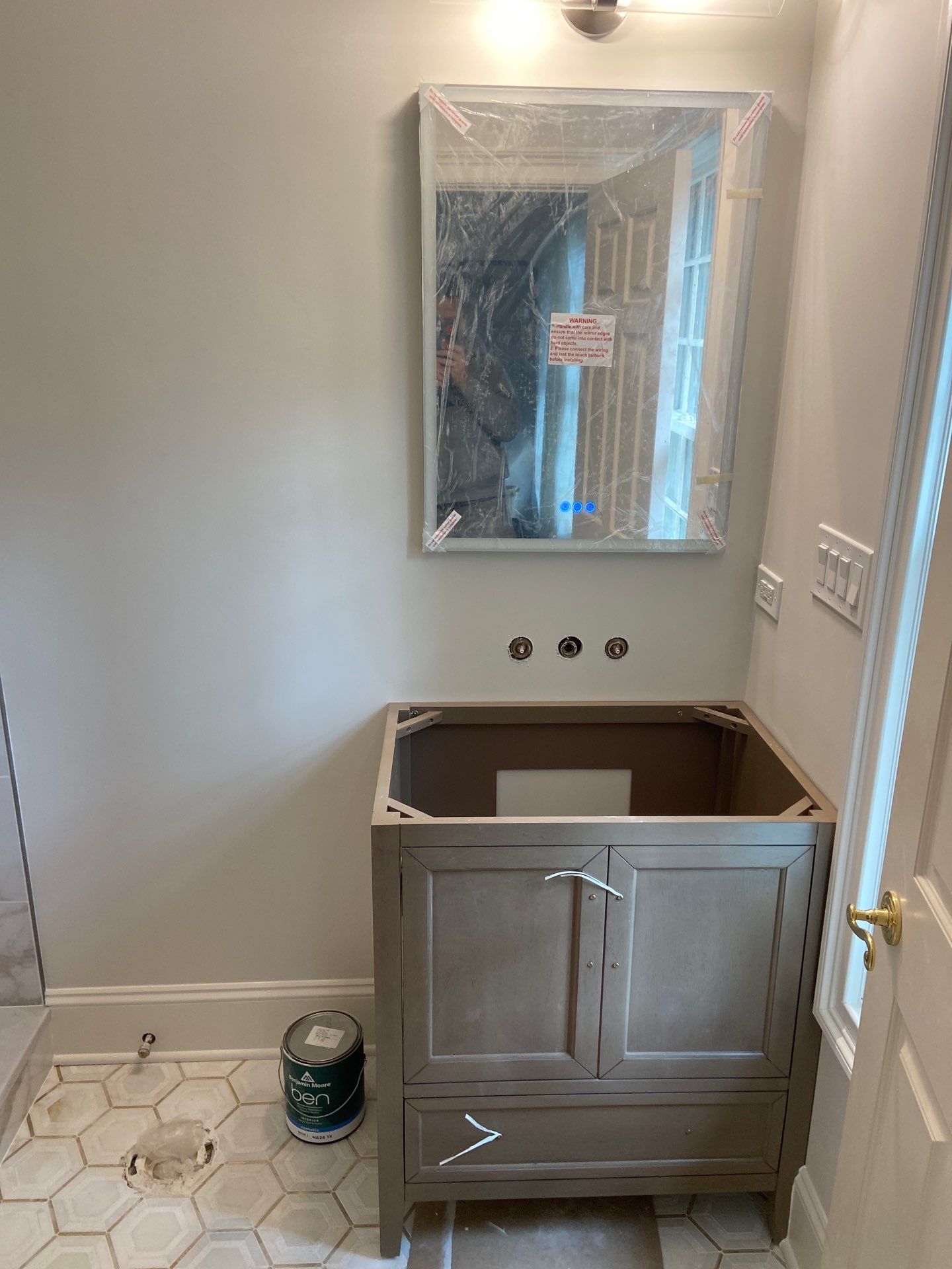 Triple Bath in Hinsdale by Snap Home Solutions