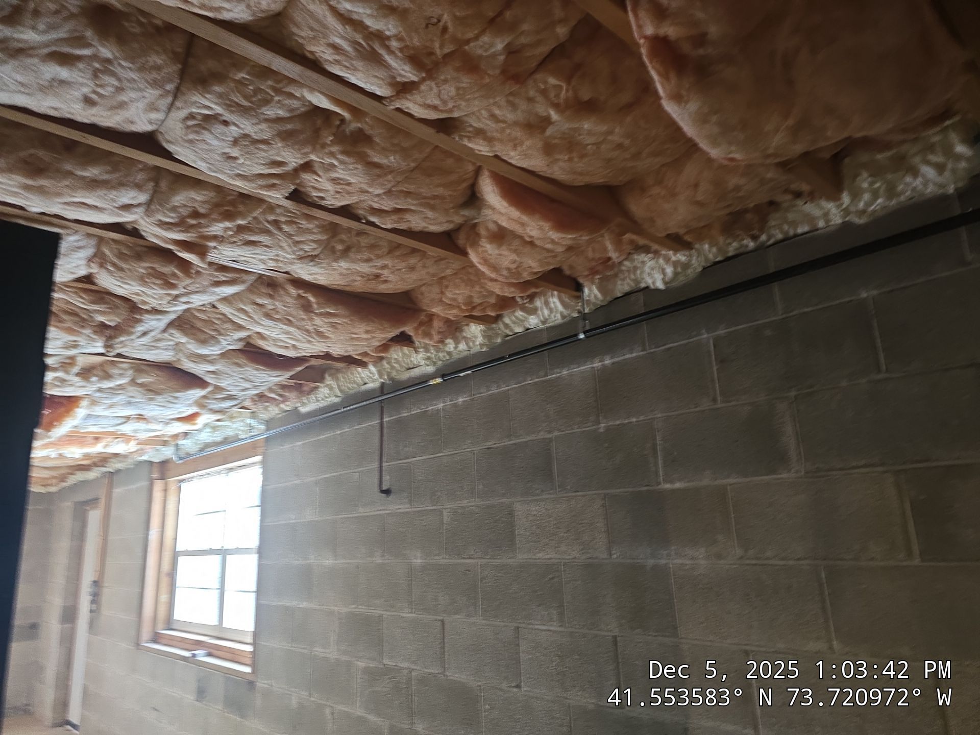 Attic Insulation using open cell spray foam by NYS Foam & Energy