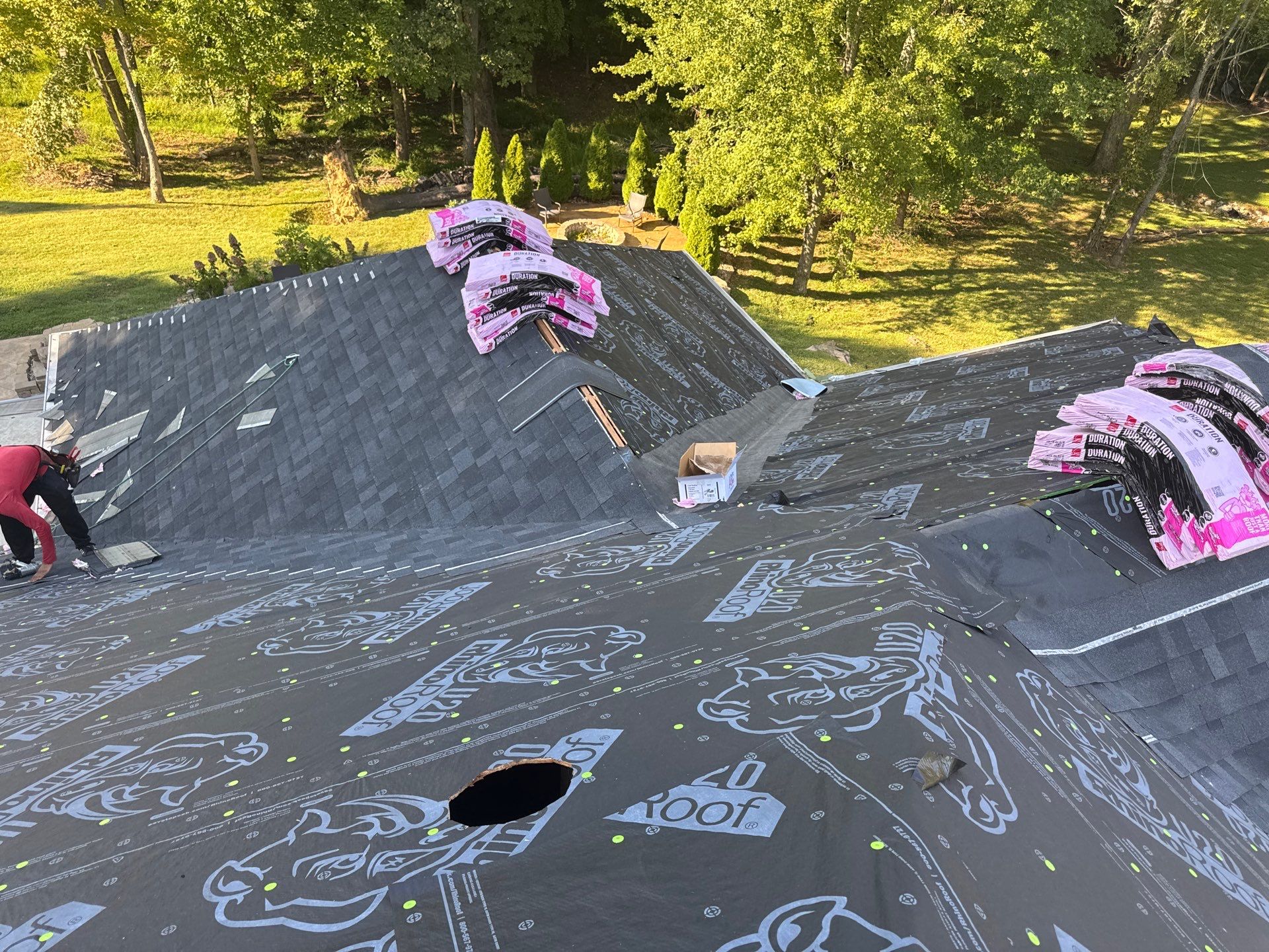 Re roof  by Roofing/construction Report
