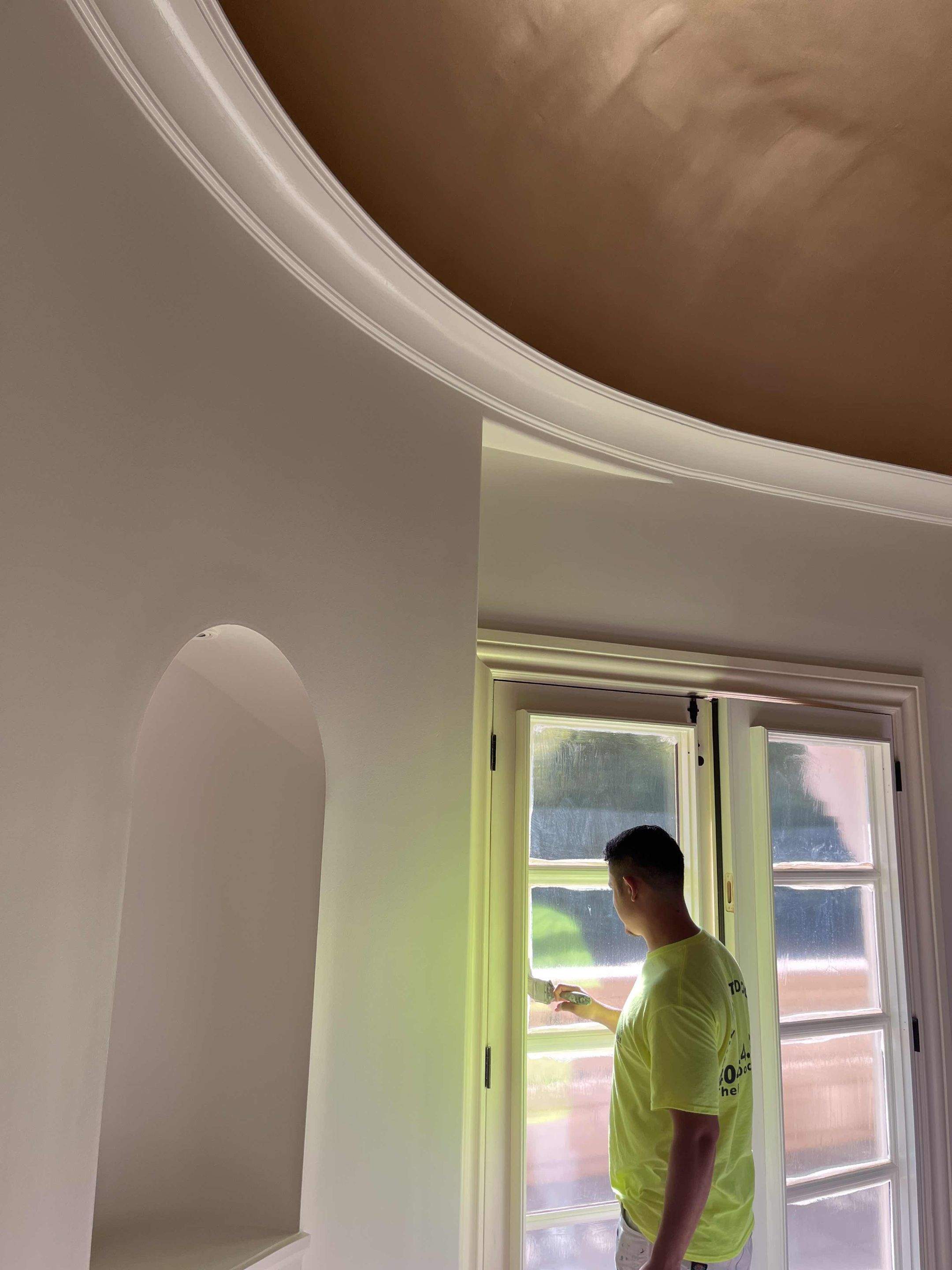 From Dark to Dazzling: A Bright White Home Transformation by Atlanta's Paint Doctor