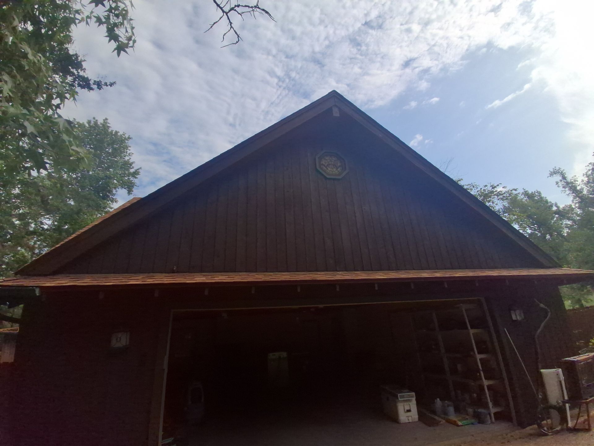 Careful Stain Work & Fresh Color on Unique Property Tyler, TX by Quality Coats Painting