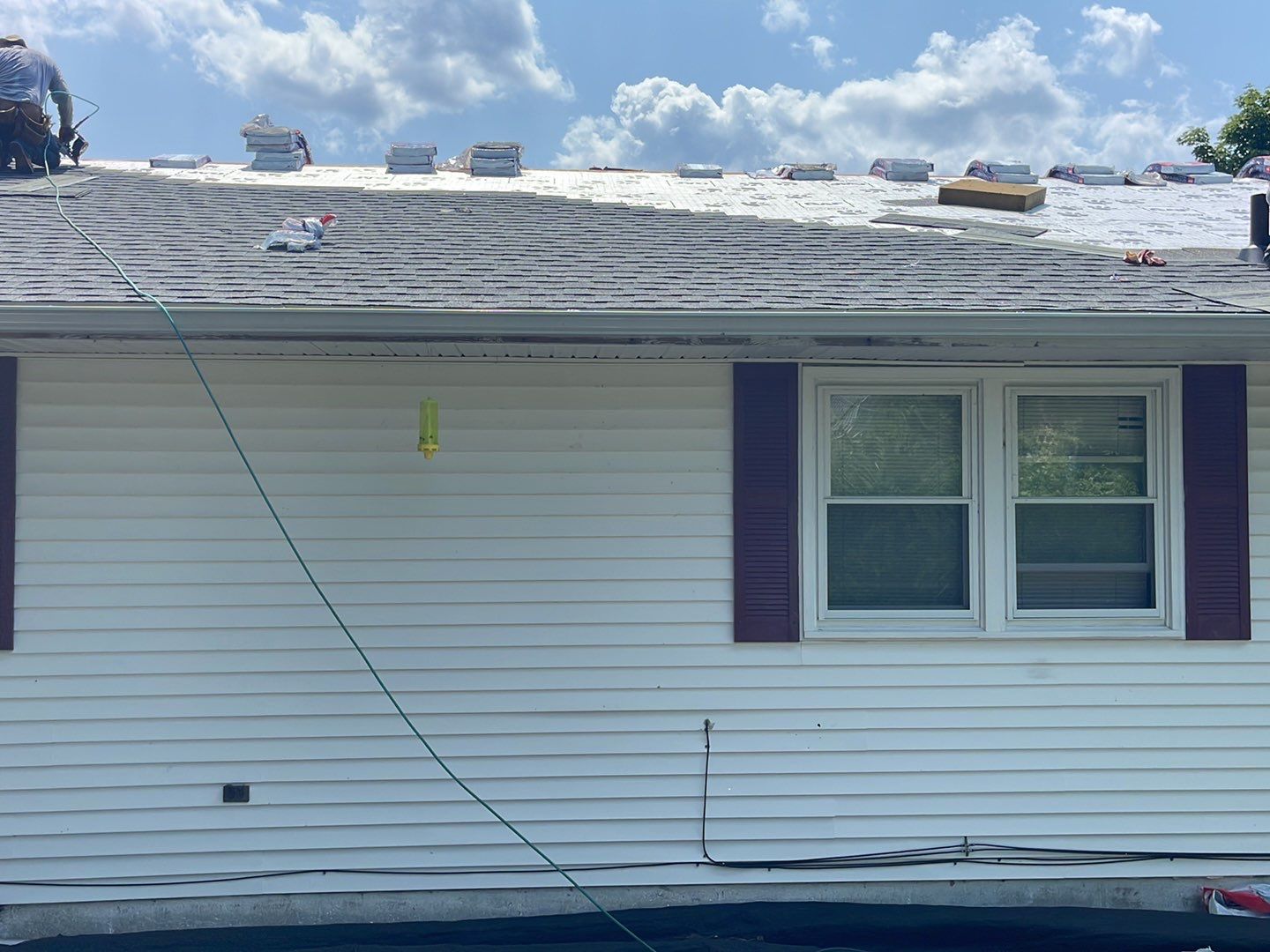 Residential Roofing Installation using GAF Timberline HDZ by Sensible Home Solutions