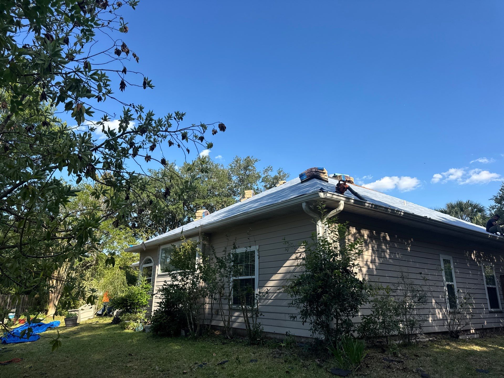 Architectural Shingle Roof Replacement and Decking Repair in Gainesville by Avenue Roofing