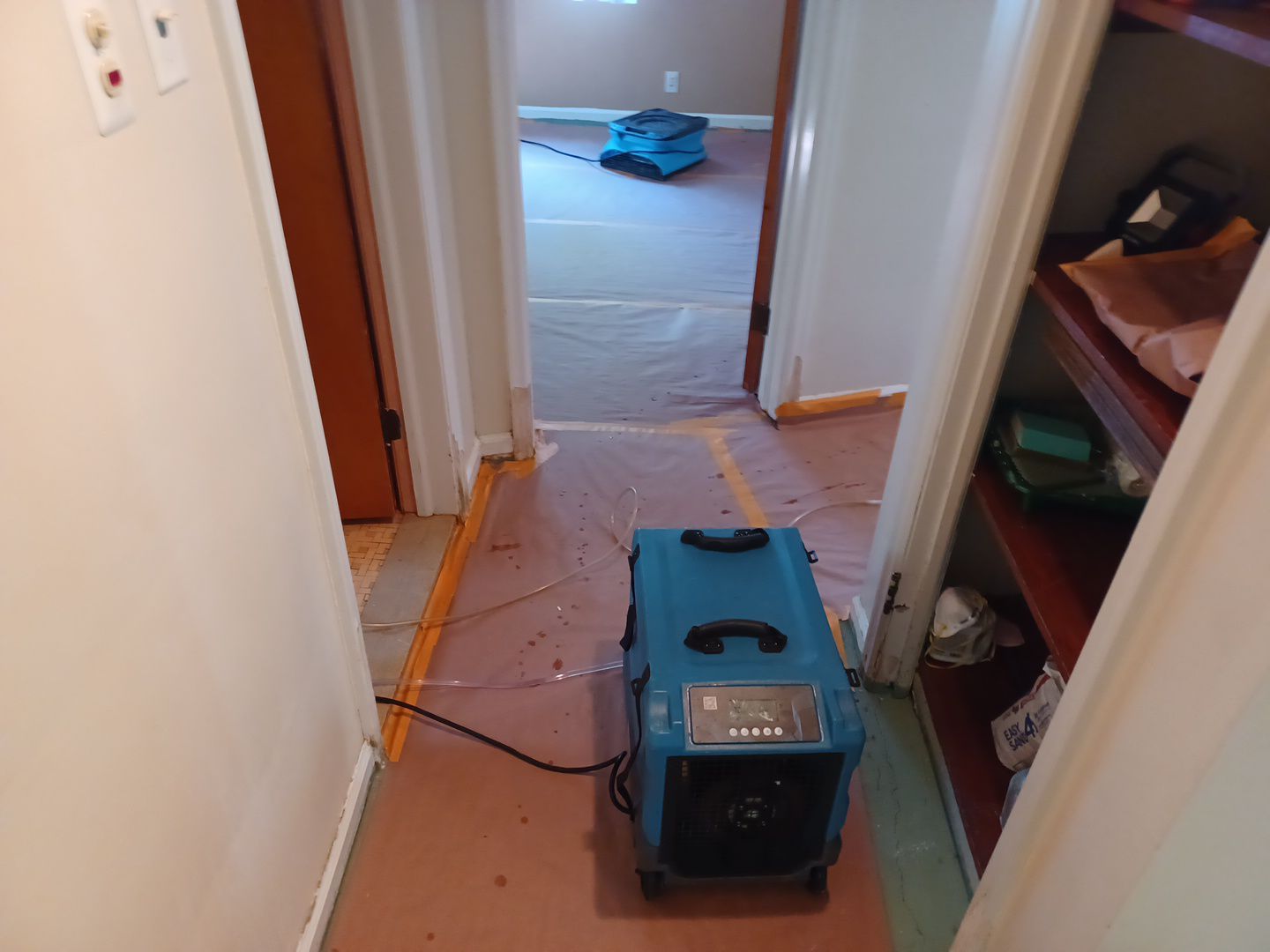 Project in West Bloomfield Township by EzDry Water Mitigation & Property Restoration