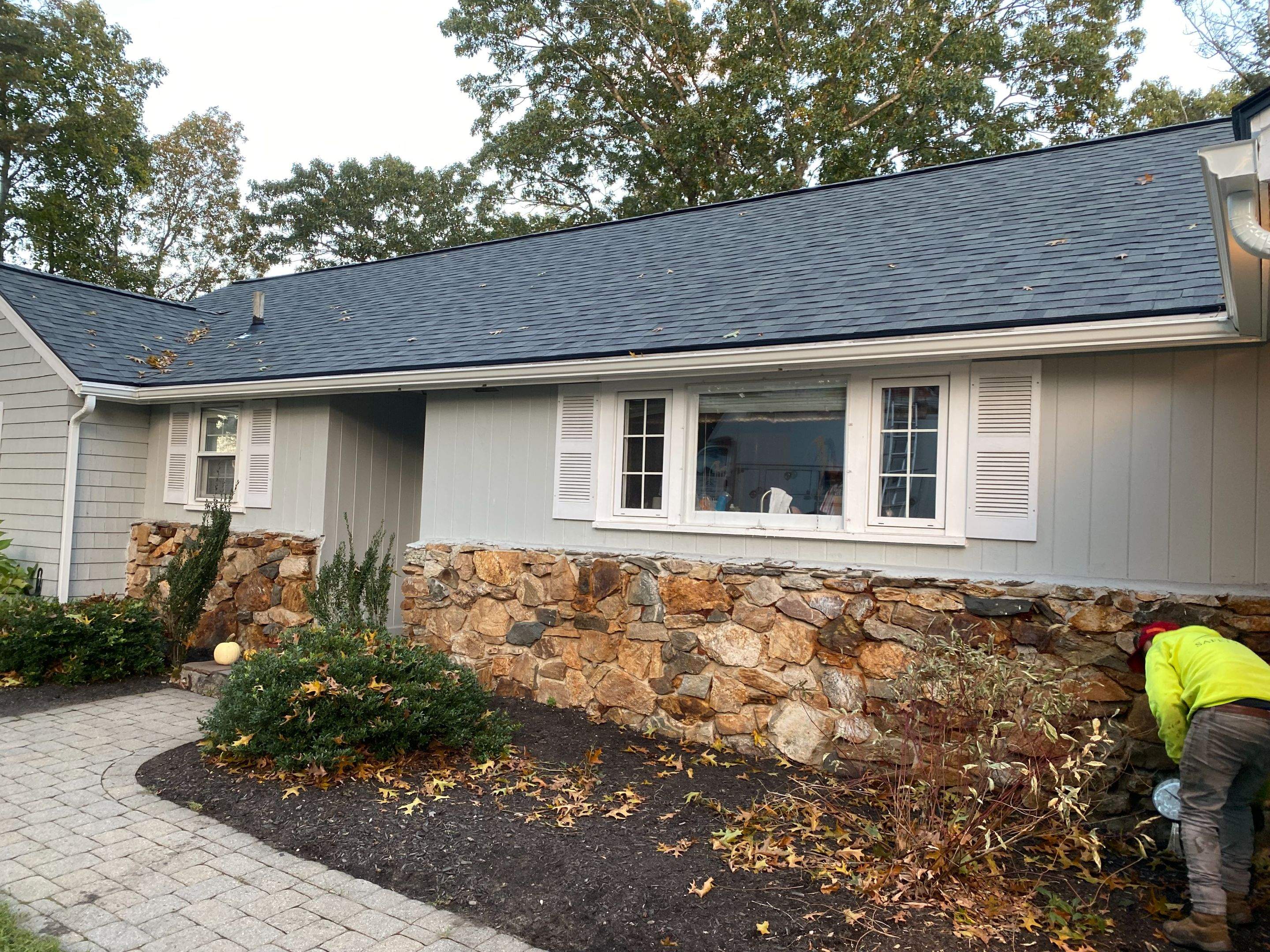Roof Replacement + New Gutters & Guards — Chelmsford, MA by Mighty Dog Roofing of Greater Middlesex County