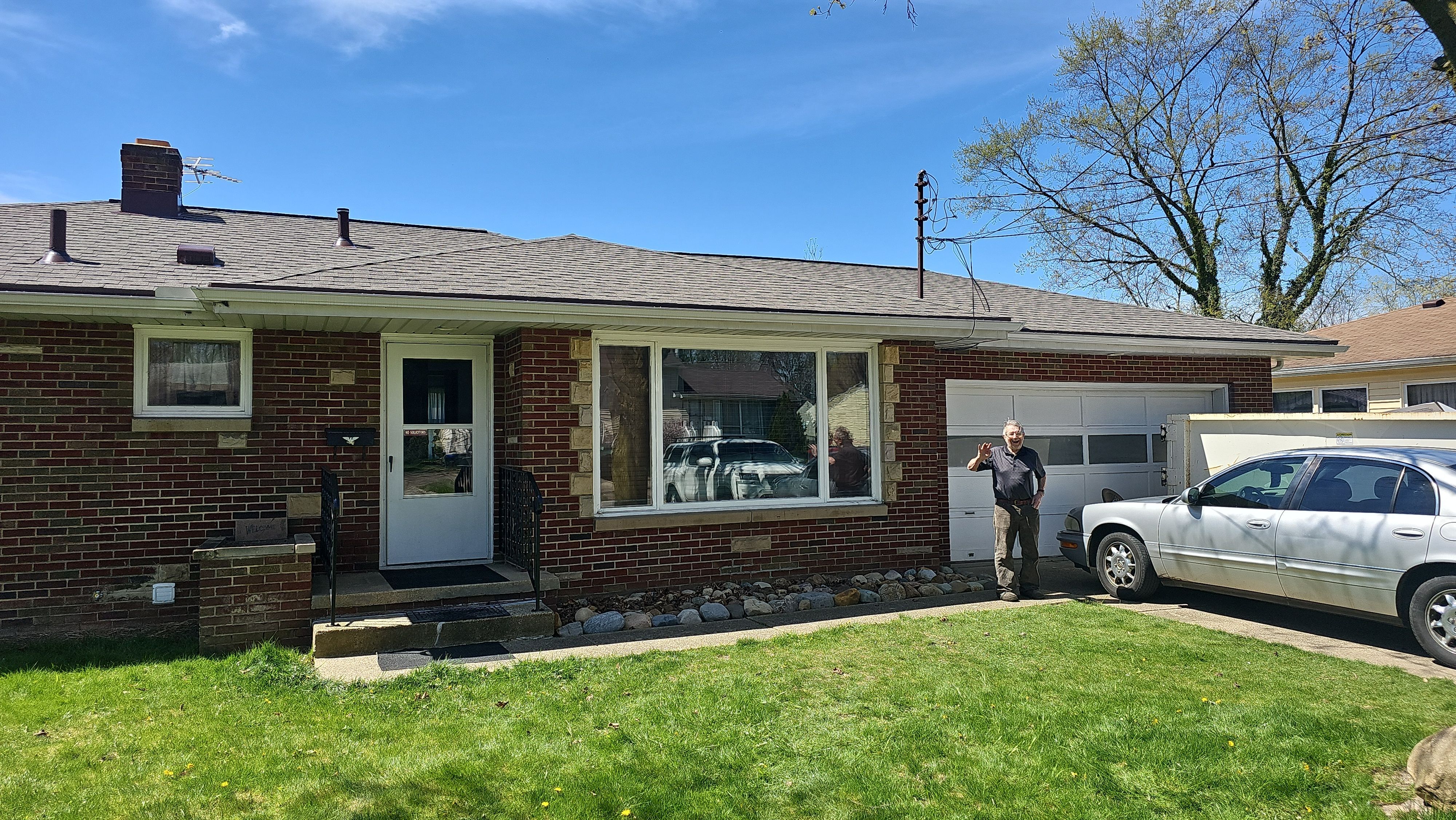 Atlas Pinnacle, Color, Weathered Wood, Drip Edge, Royal Brown by Eagle Eye Roofing
