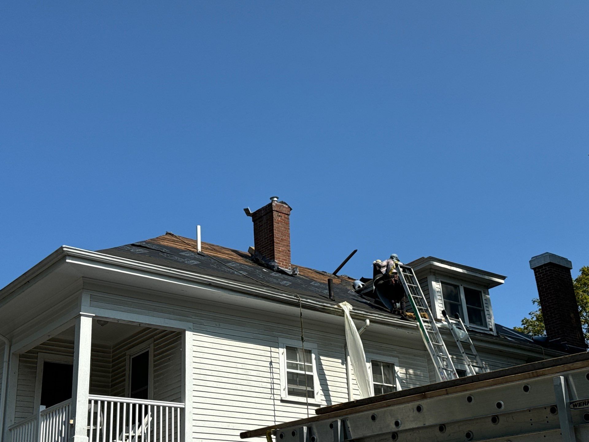 Beautiful Portsmouth Reroof by Tall pine roofing