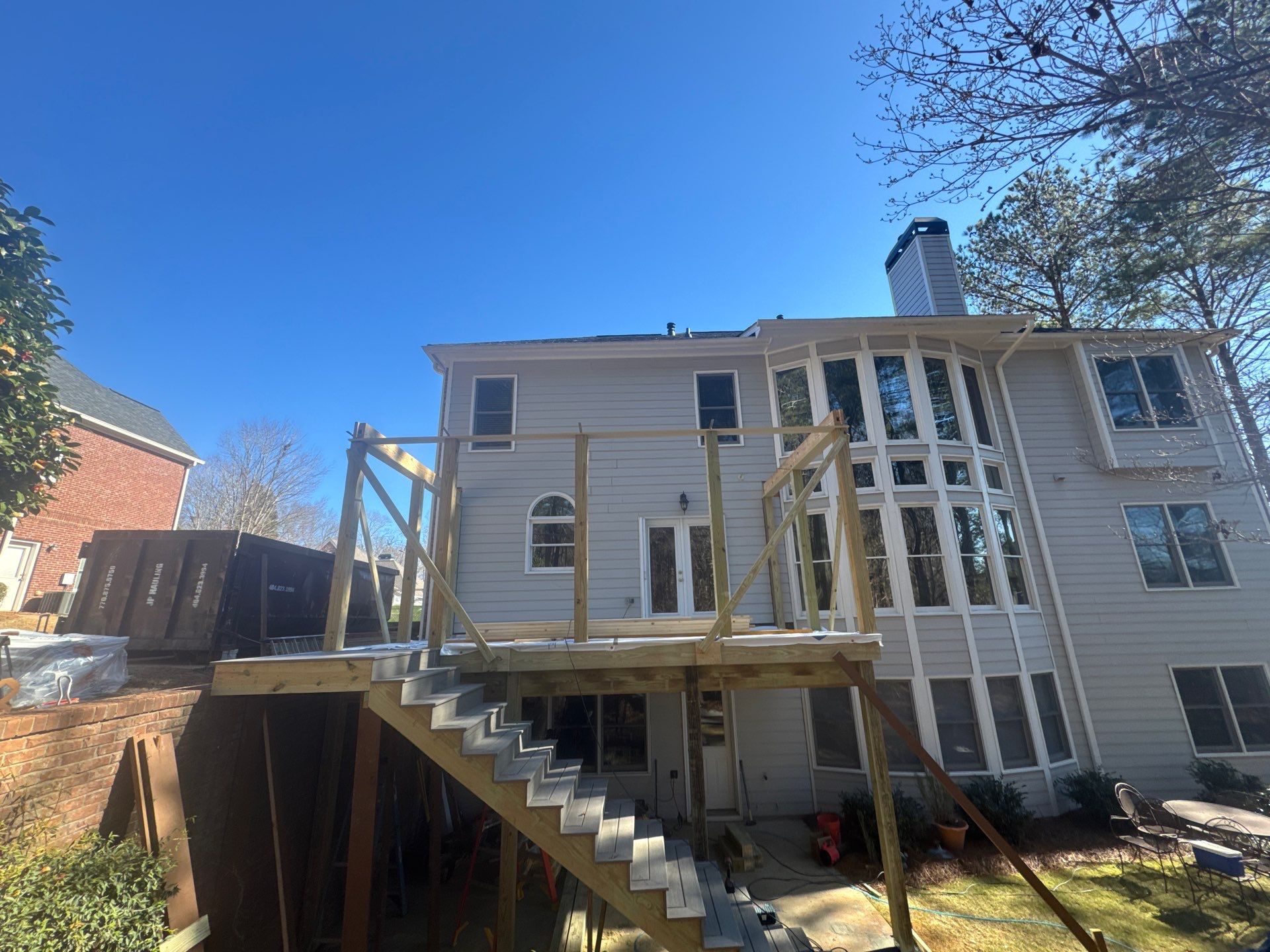 Screen Porch Construction  by Swift Home Renovations 