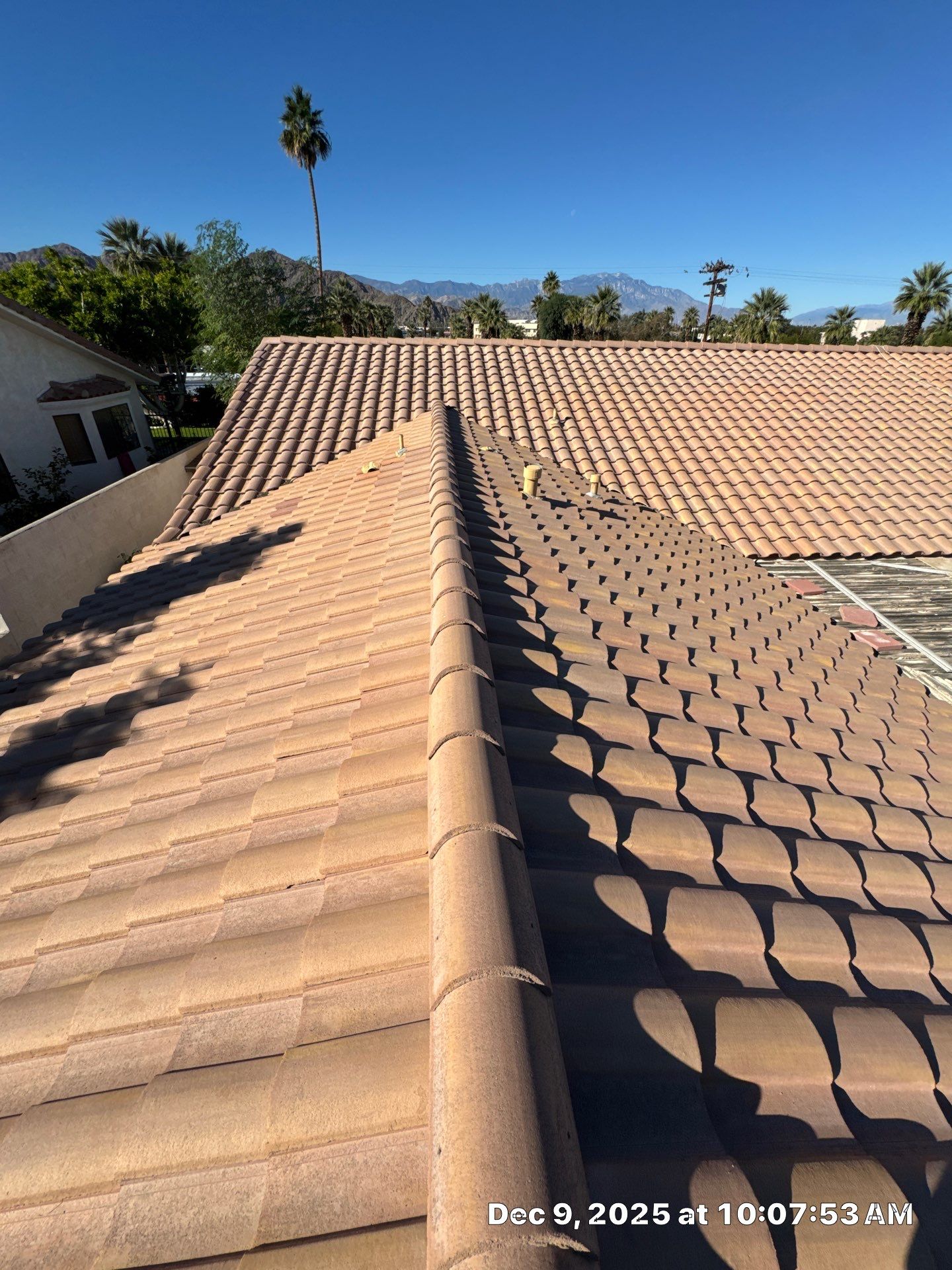 Project in La Quinta by Desert Roof Concepts