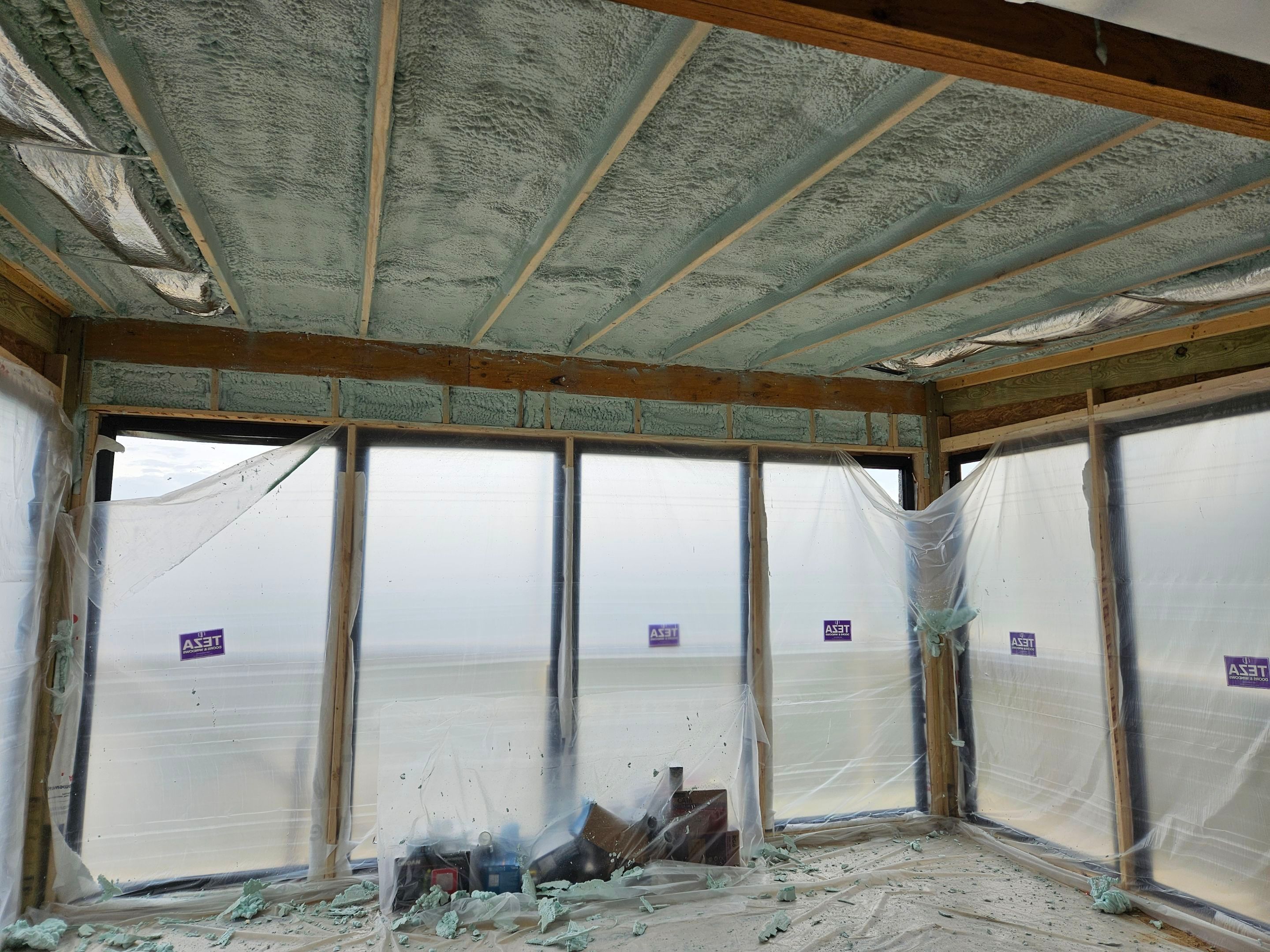 Project in Bluemont, VA by Founders Insulation