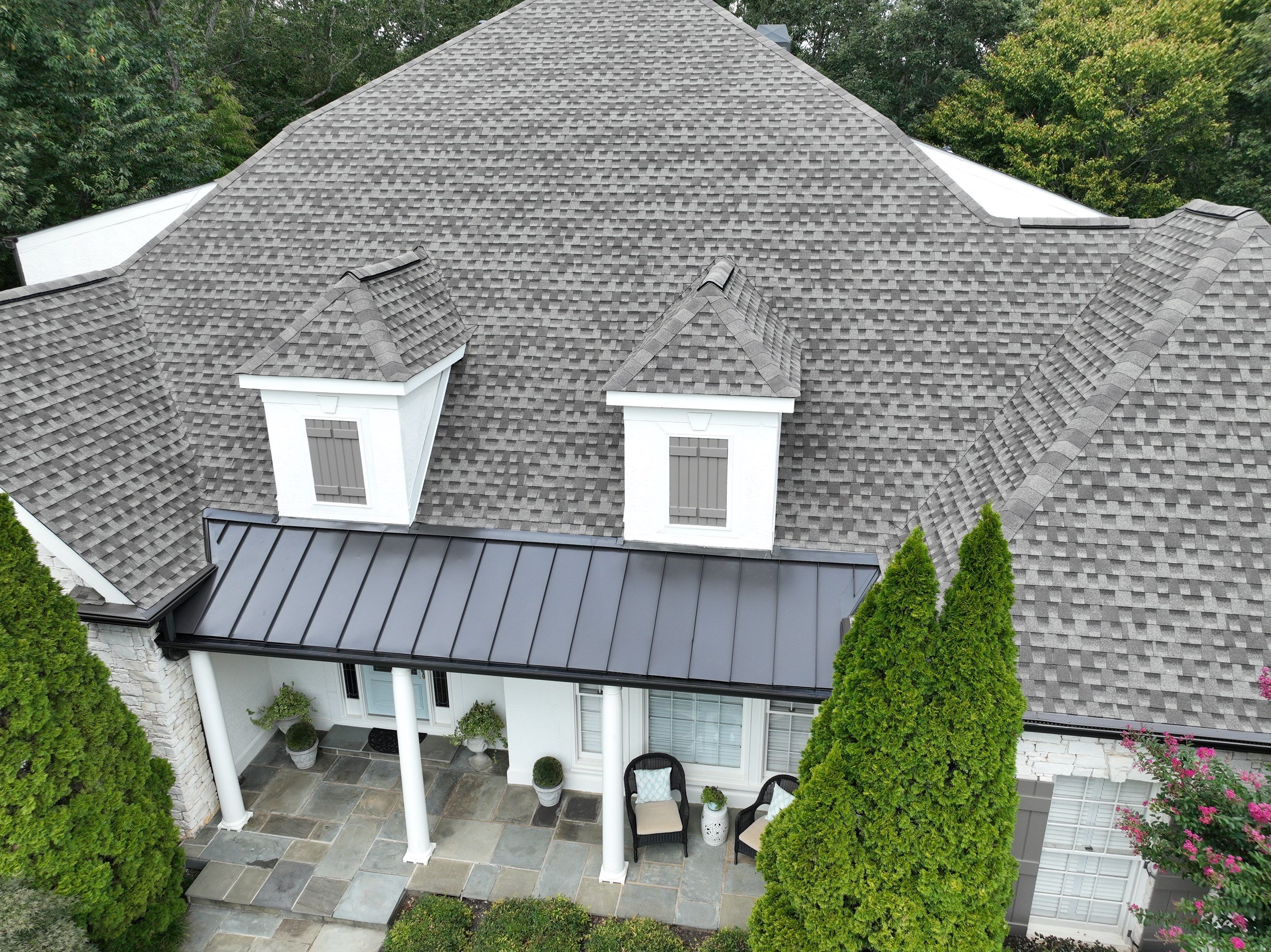  Fawndale Wy Roof & Metal Porch Replacement  by Dom Roofing & Restoration
