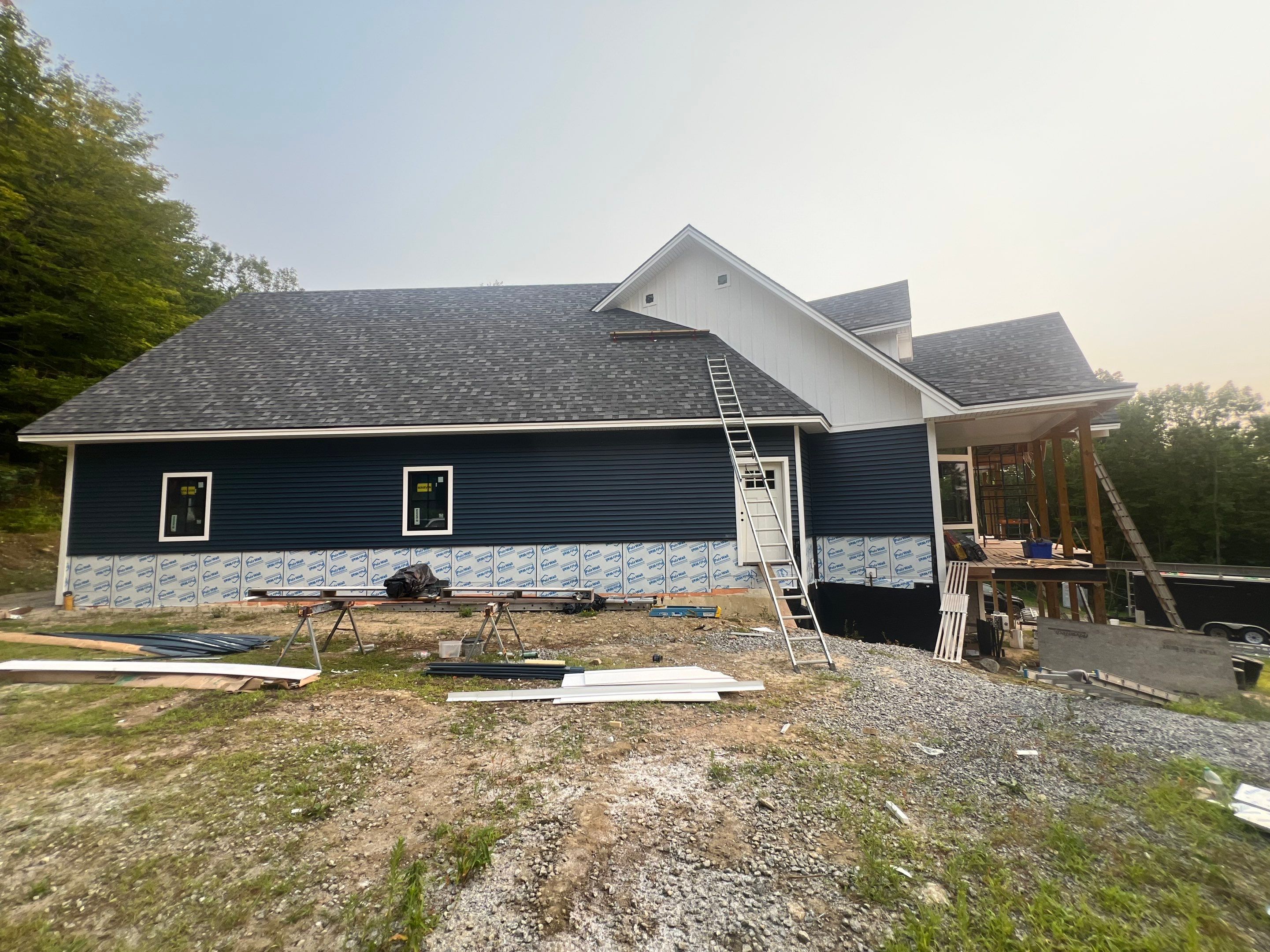 Siding Project in Antrim, NH (UPDATE) by Tall pine roofing