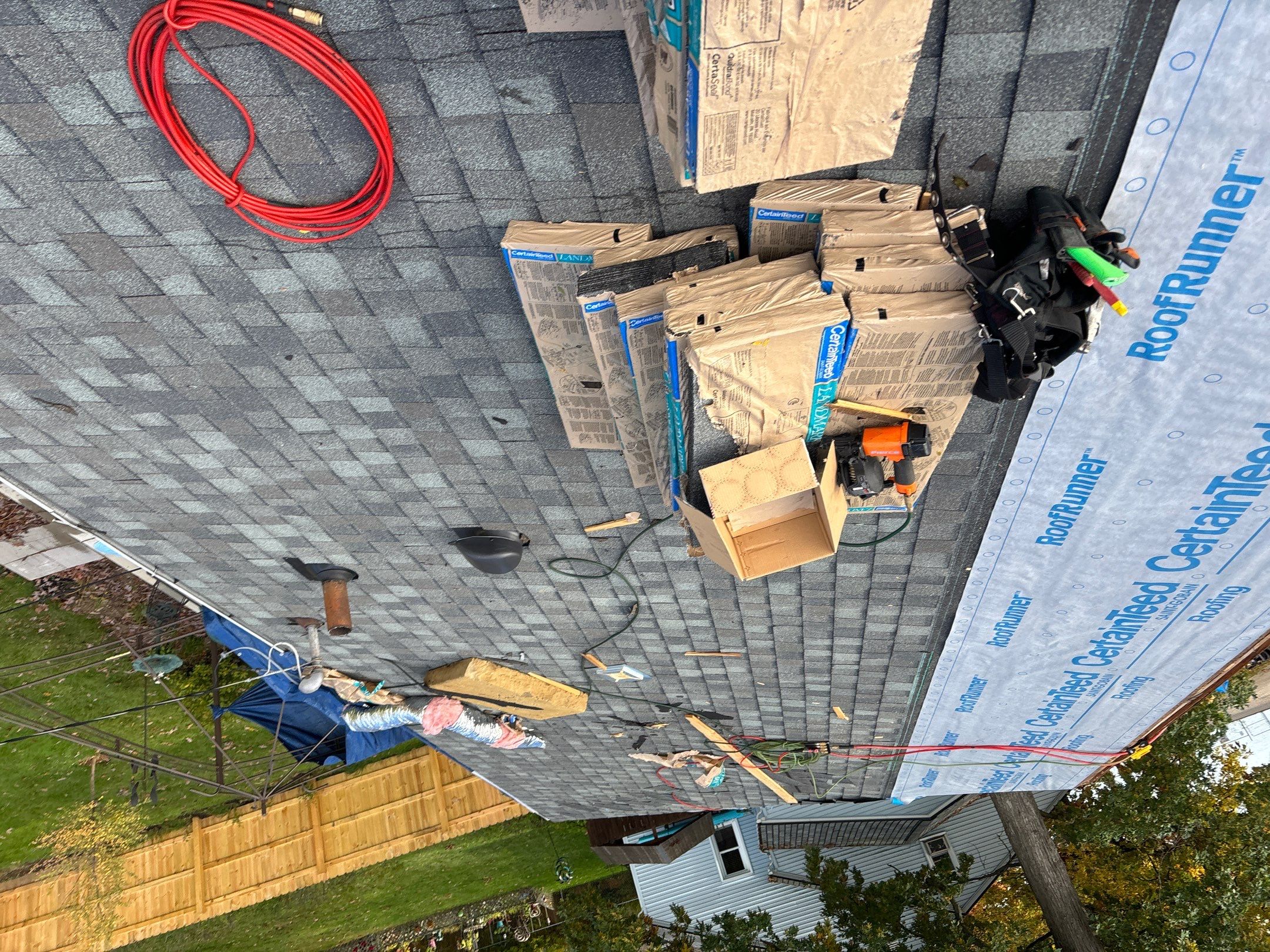 Roof Replacement using CertainTeed Landmark by 180 Contractors