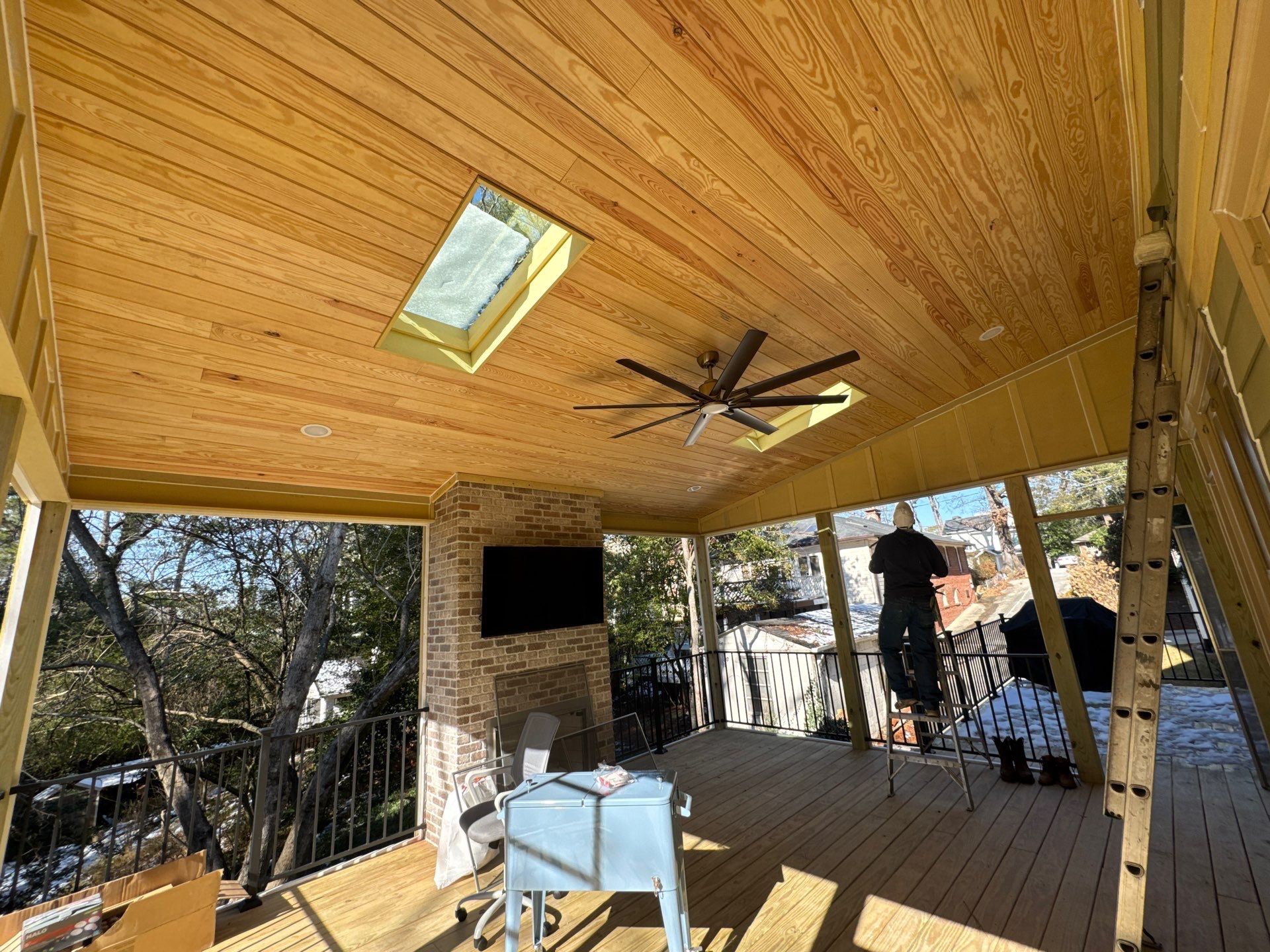 Full Exterior Home Painting and Trim Update in Atlanta by Swift Home Renovations