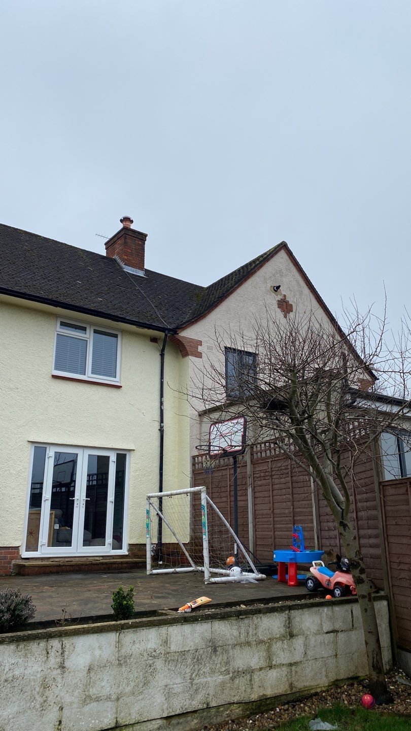 Roof - Driveway - Patio Clean using Honda 15lpm Low Pressure Washing Machine by Ges Exterior Cleaning ltd