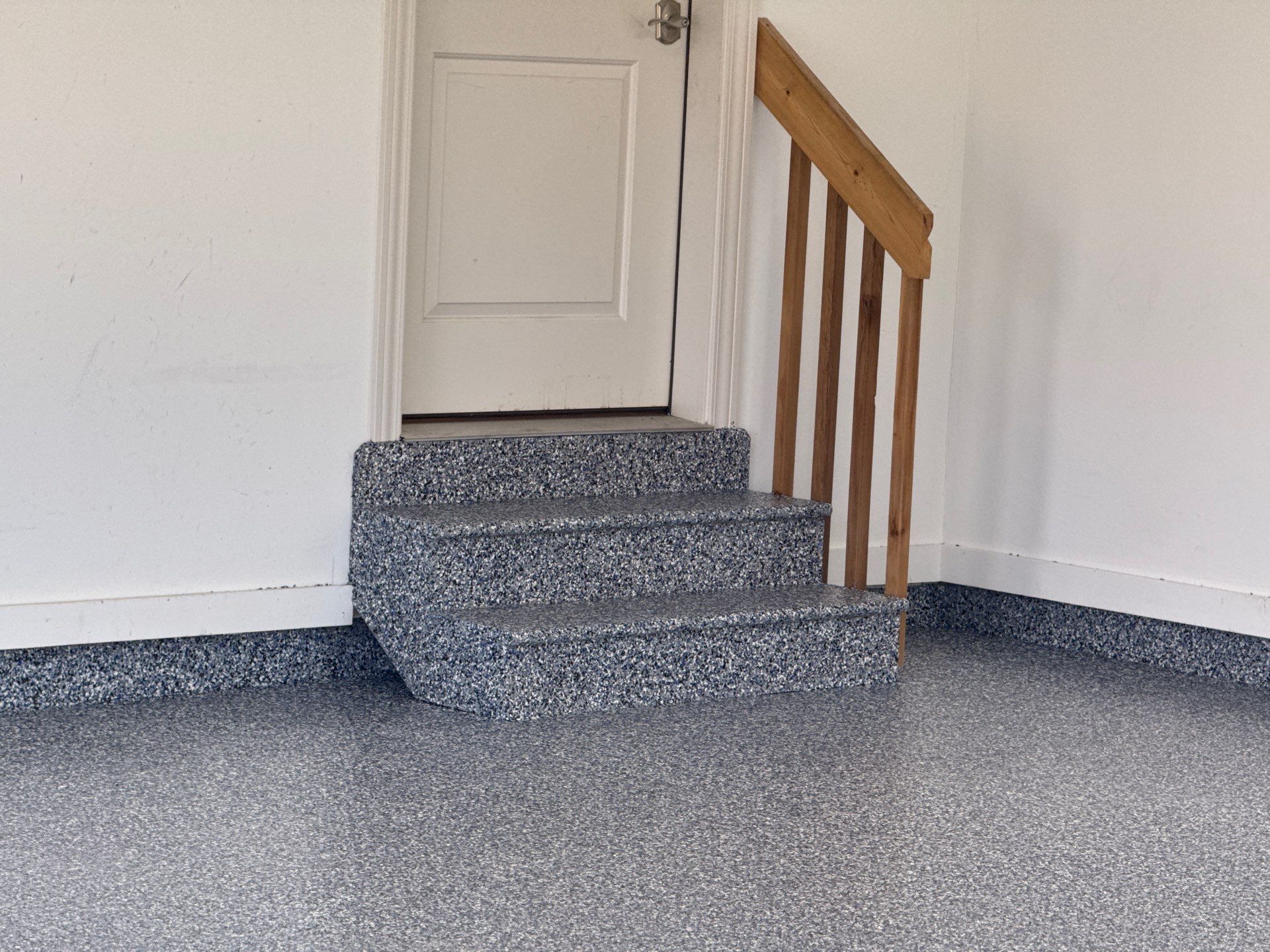 Grimes Garage Floor Coating by Revival Concrete Coatings