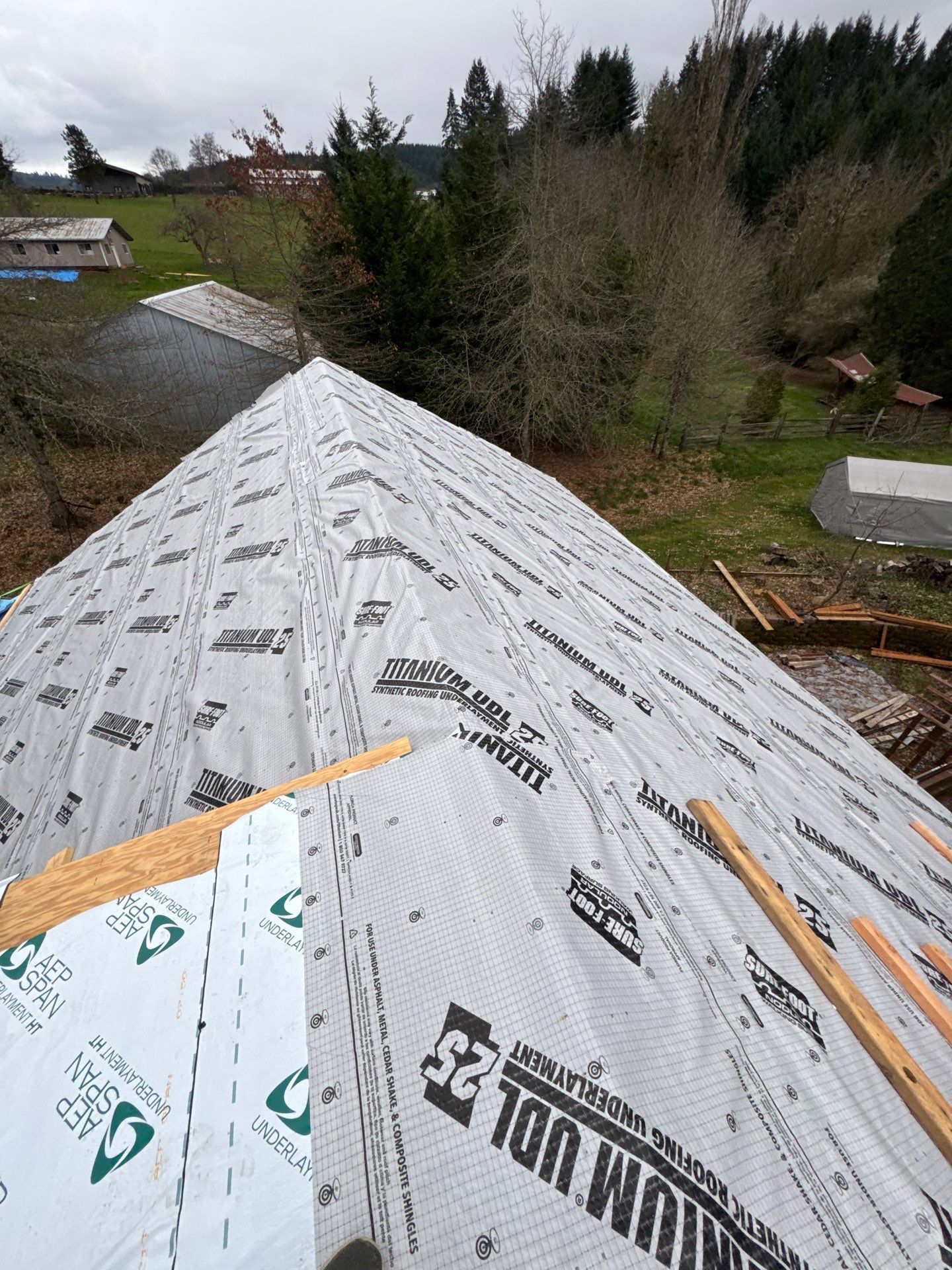 Project in Brush Prairie by Trenick Roofing 