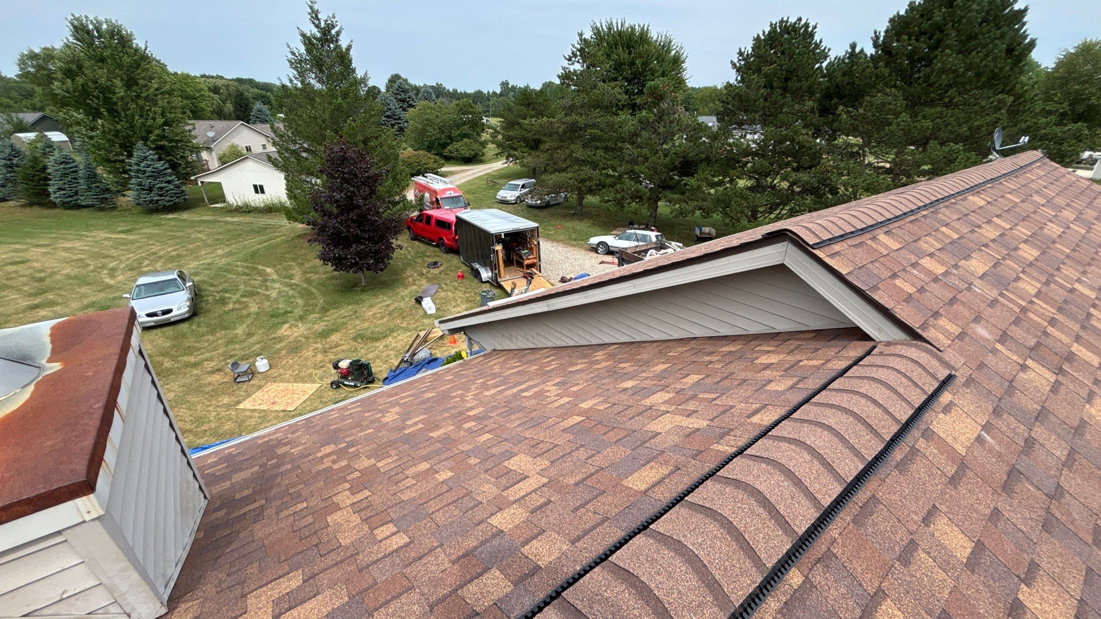 Roof Replacement using Owens Corning Tru Definitions by 180 Contractors