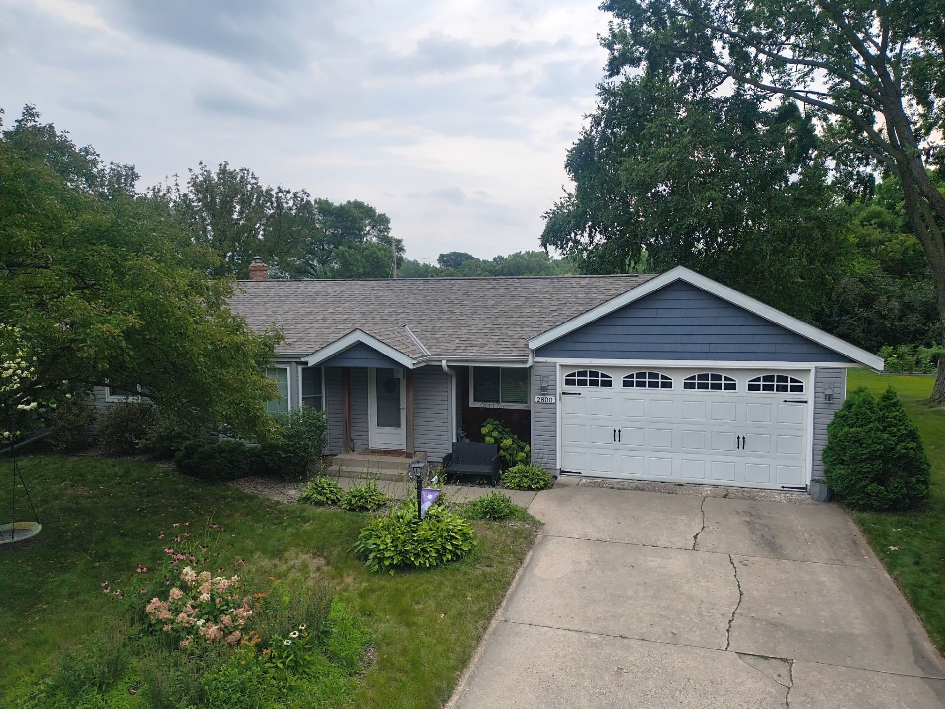 Owens Corning TruDefinition Roof Replacement with Gutters | Roseville, MN by Next Level Seamless Gutters / Exteriors Inc.