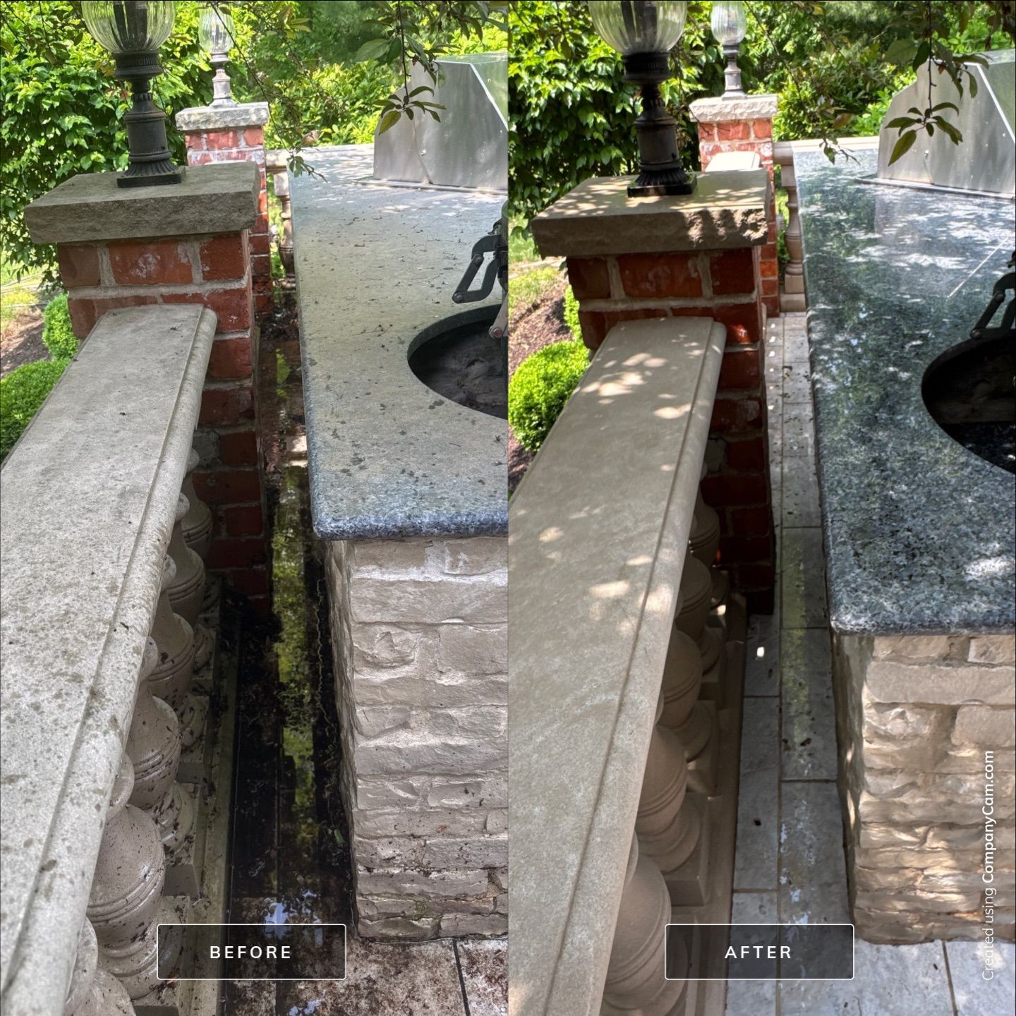 Project in Crystal Lake by Simmons Power & Soft Washing