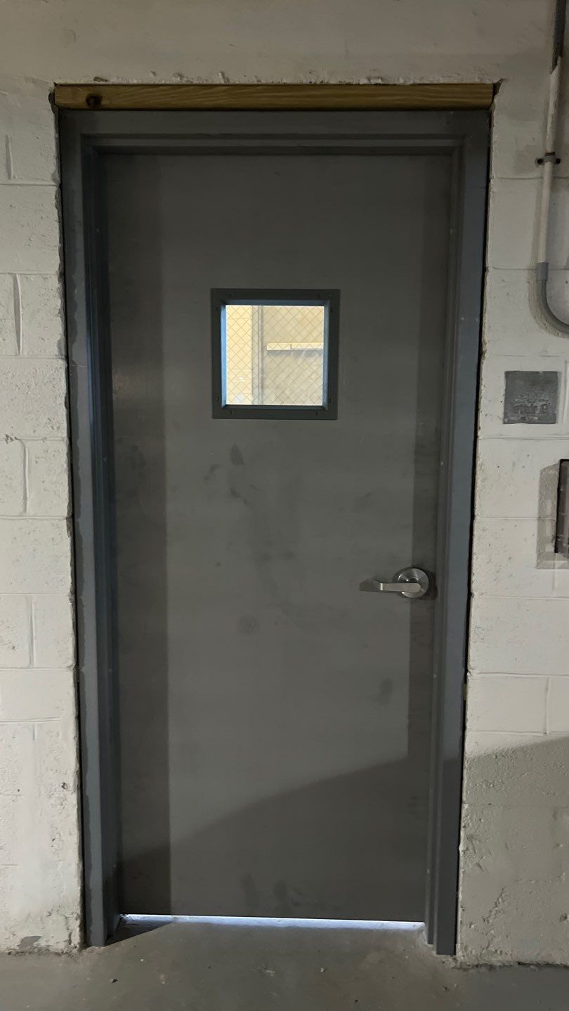 Commercial Stairwell Door Replacement & Hollow Metal Door Retrofit – Pompano Beach High-Rise by The Door Doctor of South Florida, Inc.