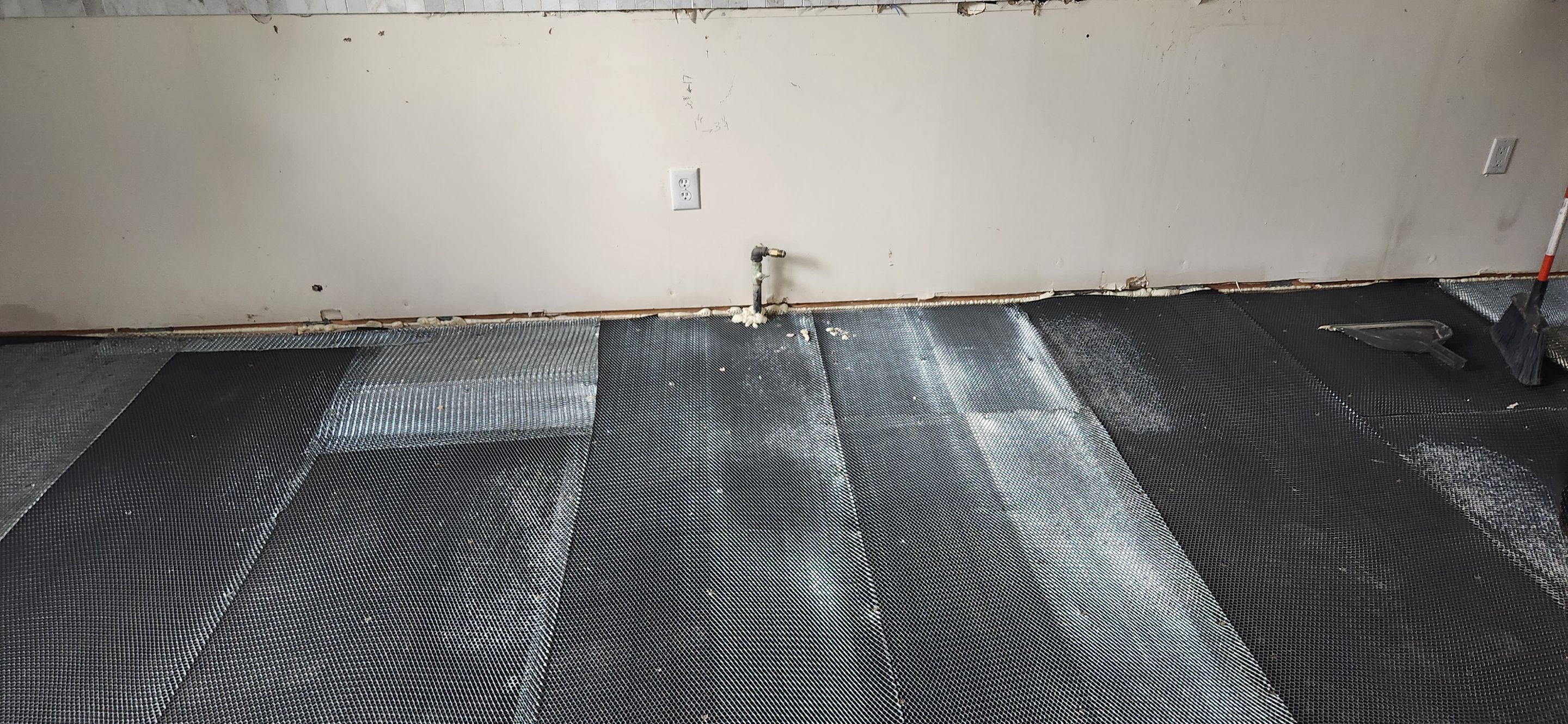 Large Format Tile Installation by Footprints Floors Morristown