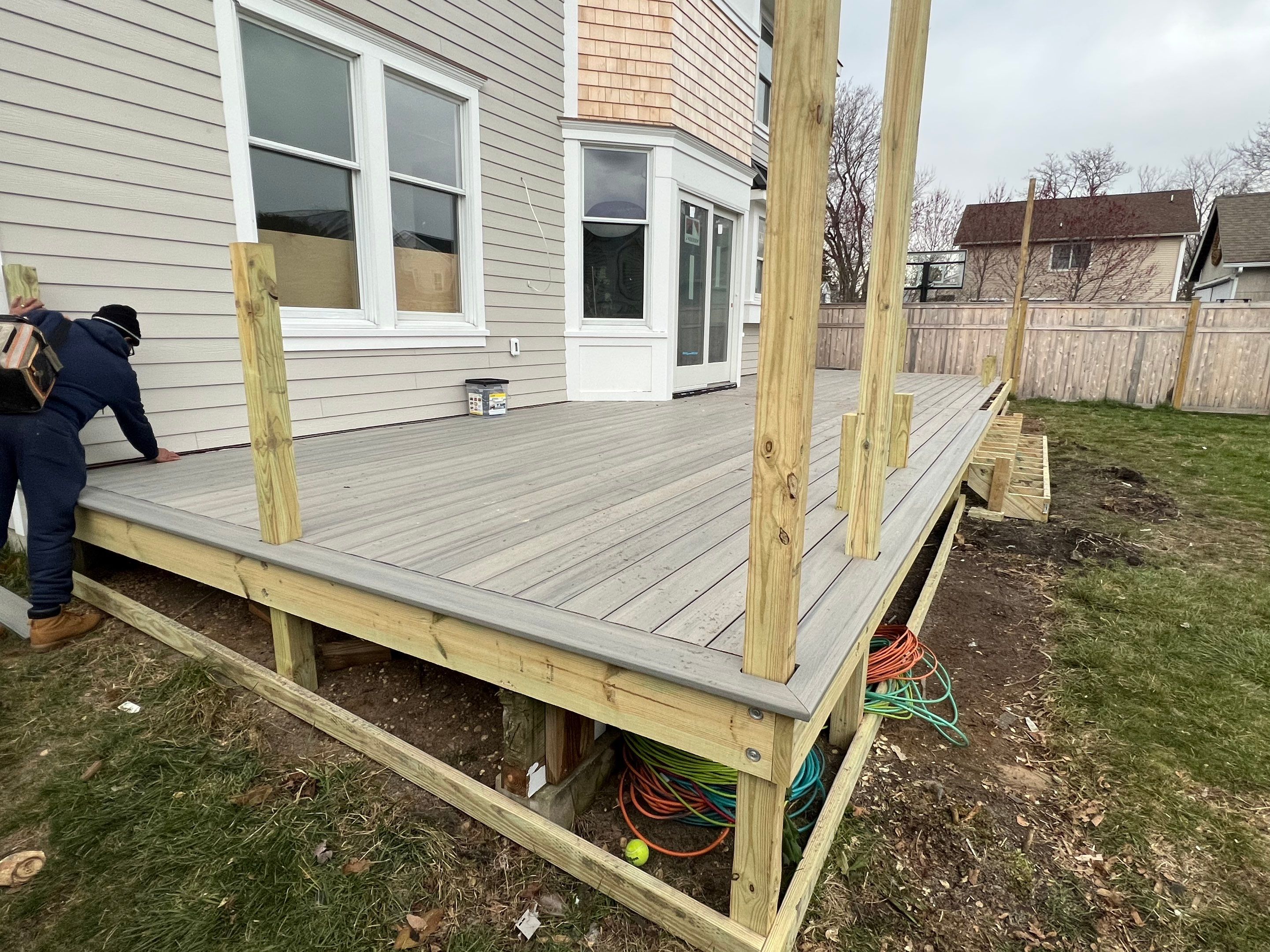 Deck resurface In Manasquan  by deck guardian