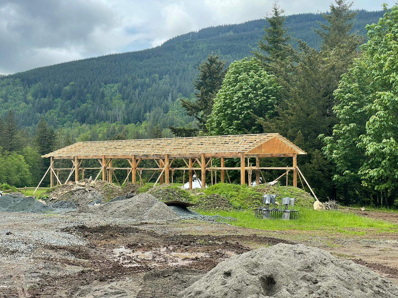 Commercial Roofing Installation using corrugated metal by Top Notch Roofing Inc
