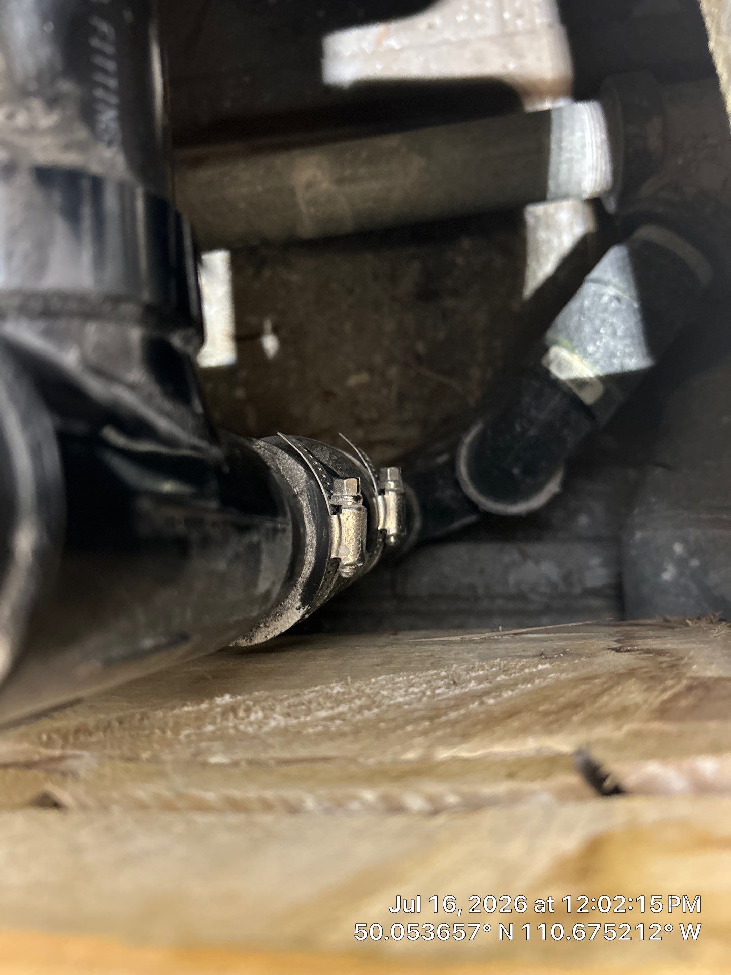 Cast Iron Drain Line Repair and Plumbing Access in Medicine Hat by Septic Medic Inc.