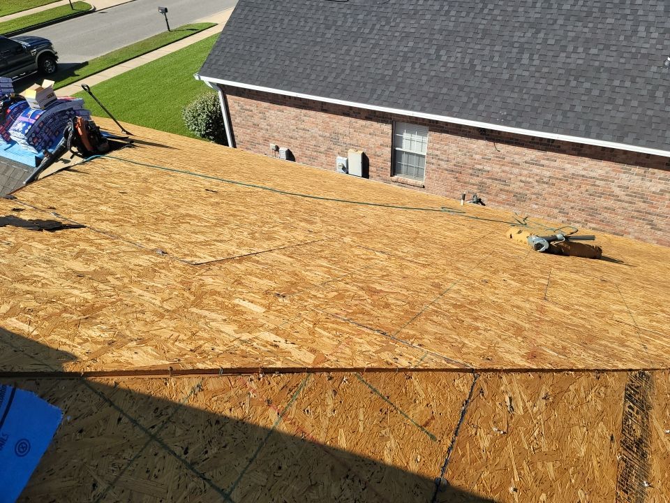 Residential Roofing Installation using Roof Replacement by American Roofing & Construction LLC