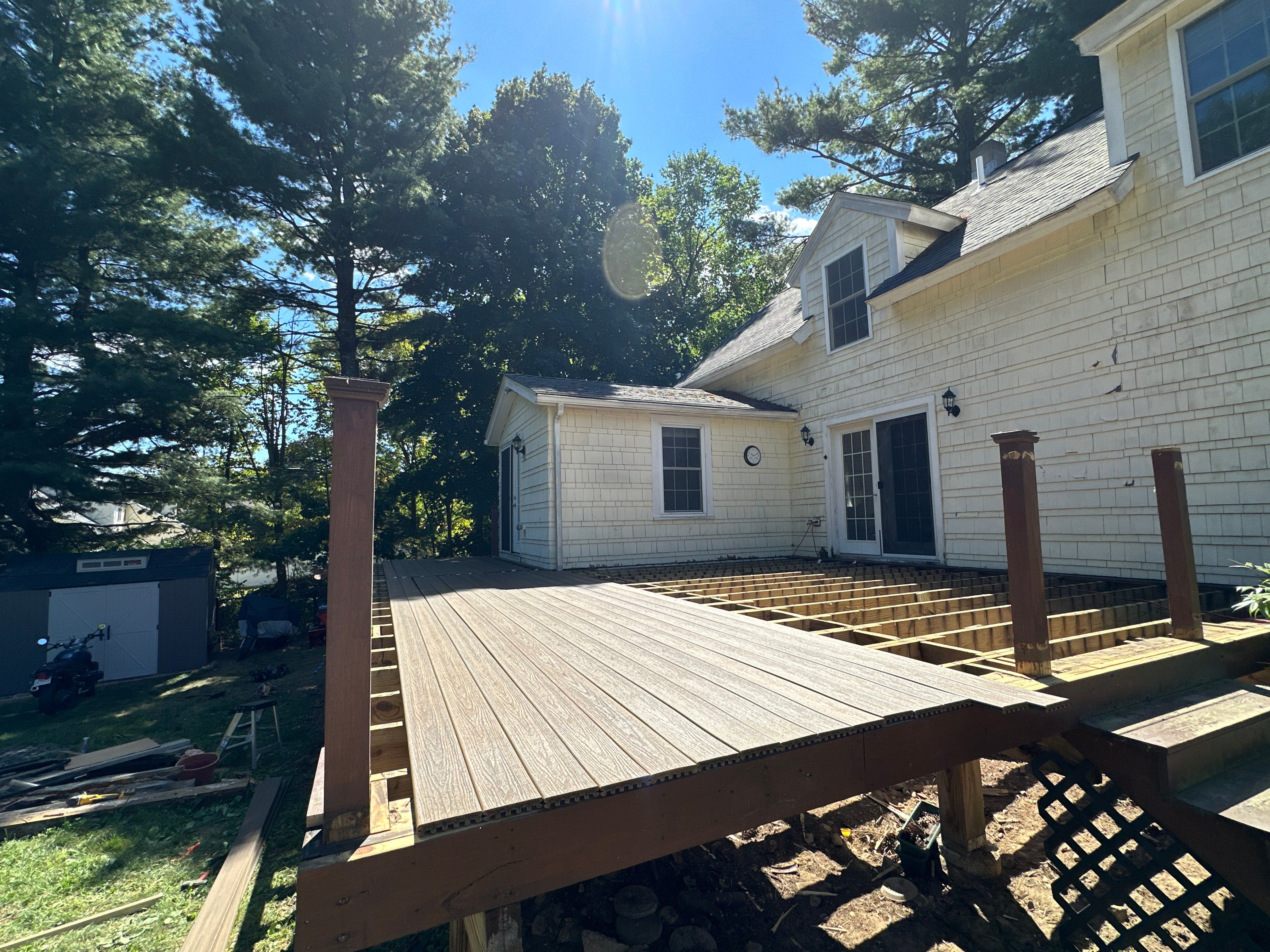 Deck Refacing (Resurfacing) Project by UBrothers Construction
