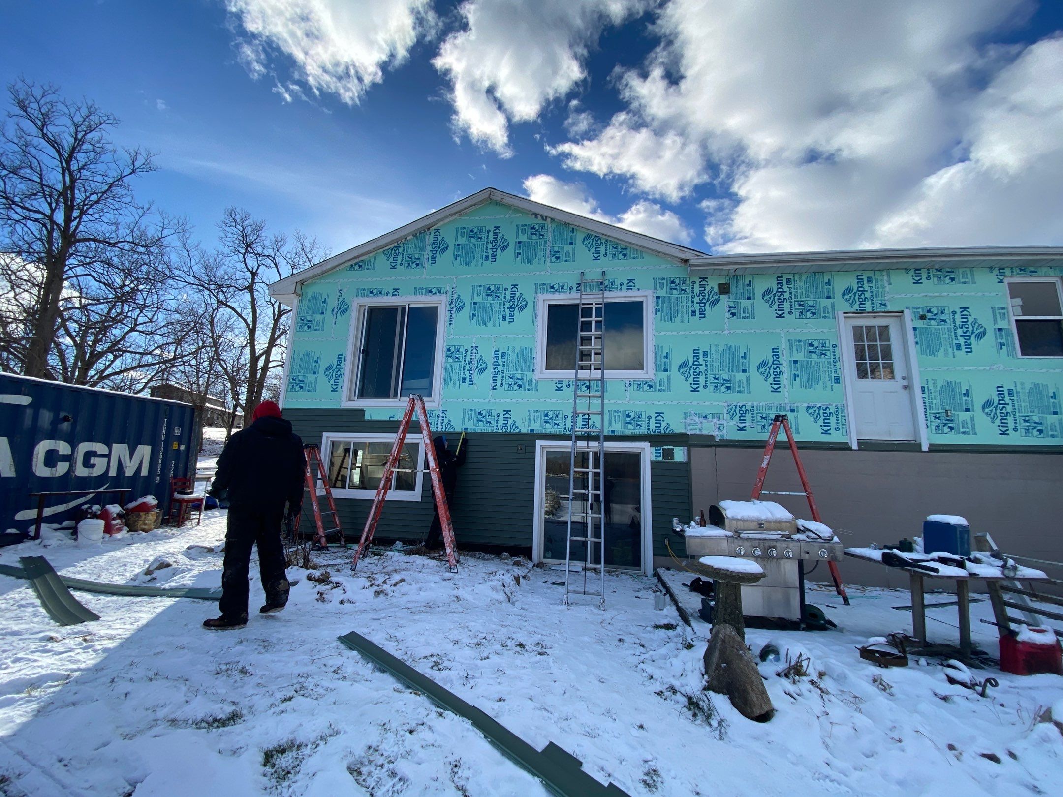 Siding Replacement using CertainTeed Restoration Classis D4 by 180 Contractors