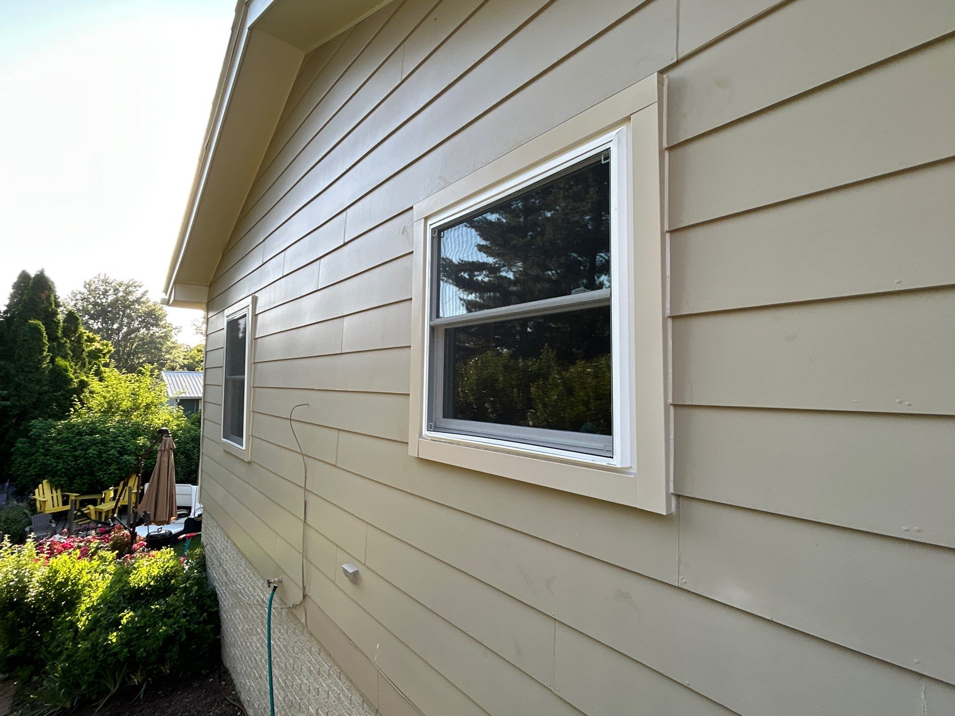 Window installation by United Windows and Siding LLC